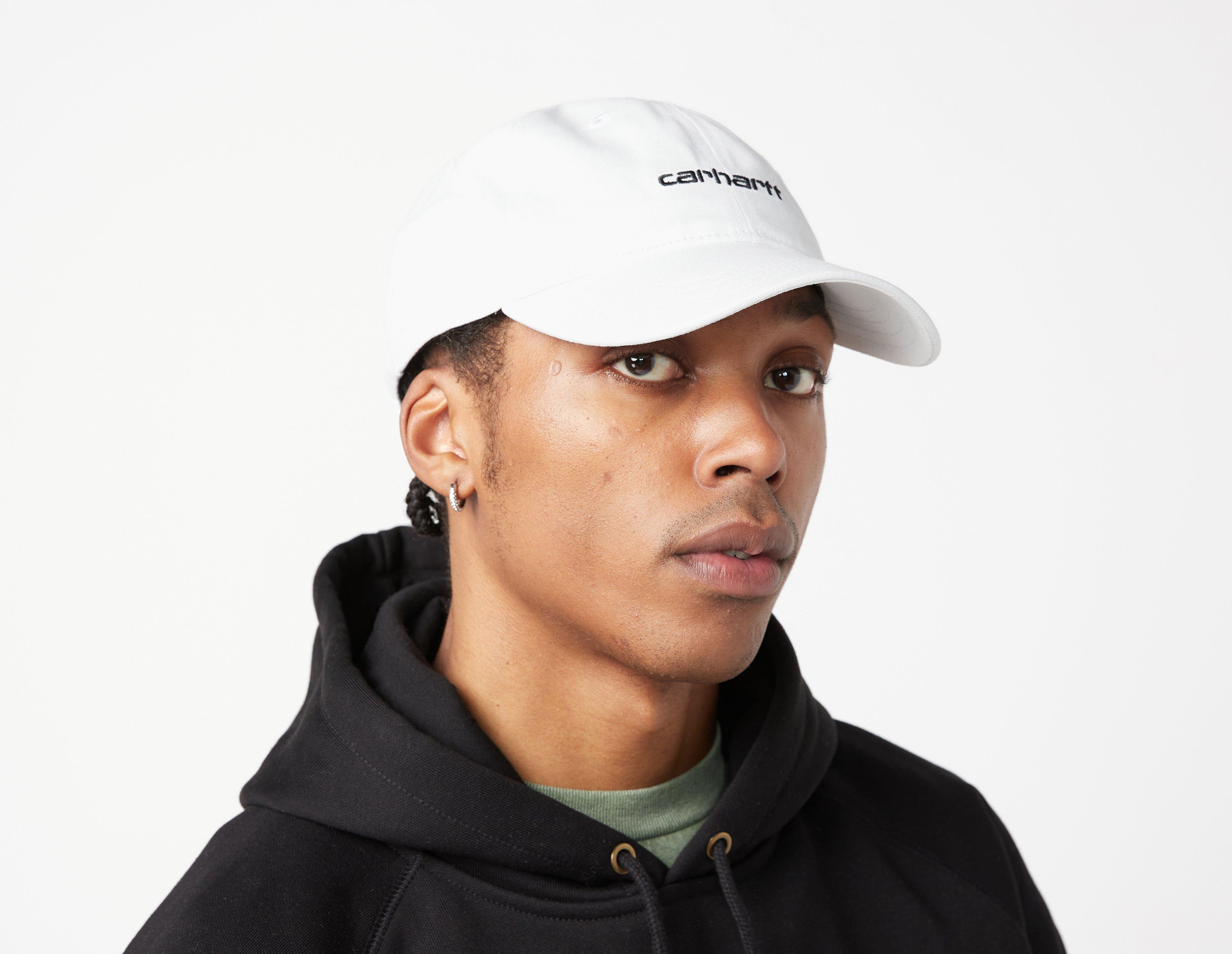 Carhartt Wip Canvas Script Cap White in   Size One Size