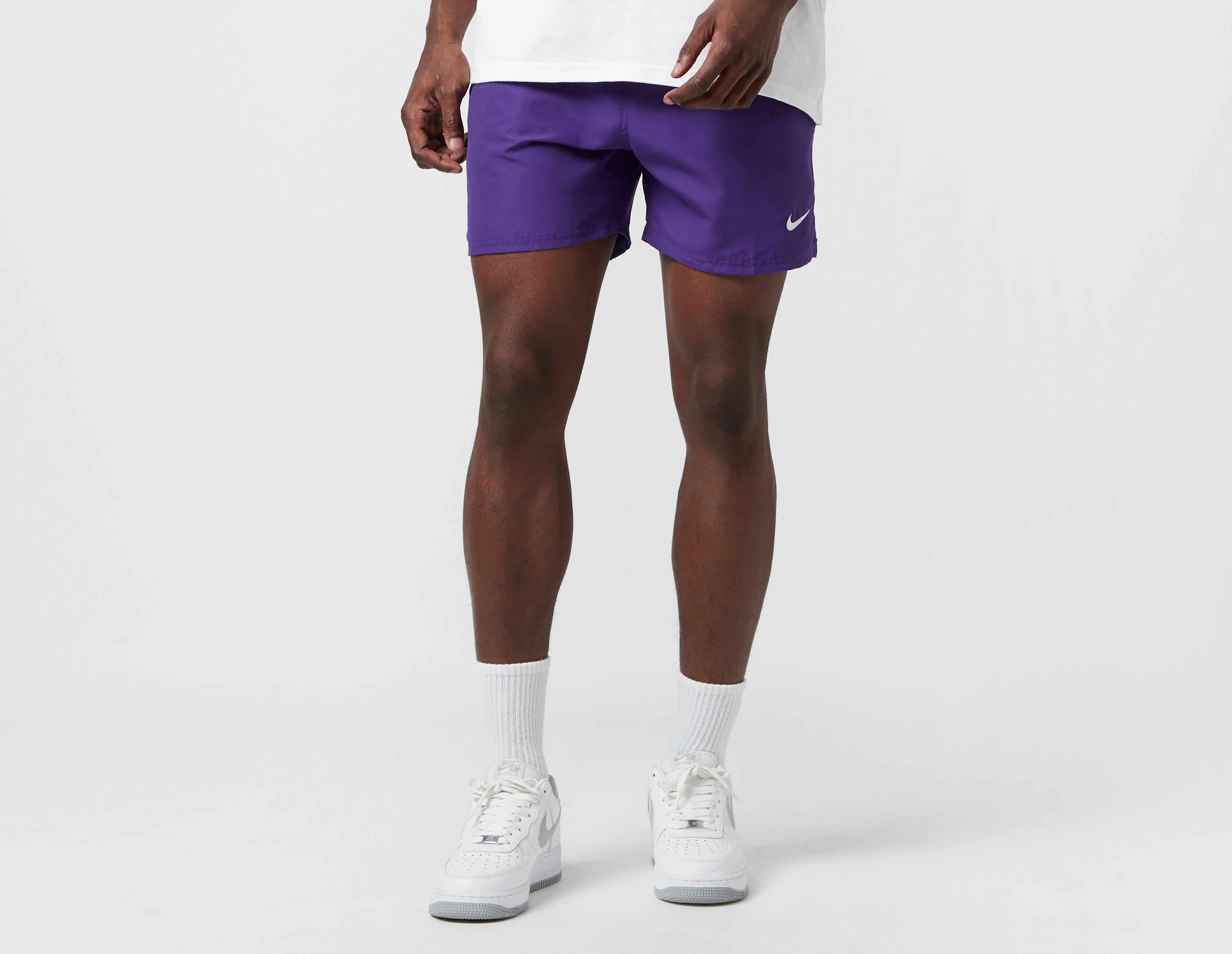 Nike Core 5'' Swim Shorts Purple in  Men's Size Small
