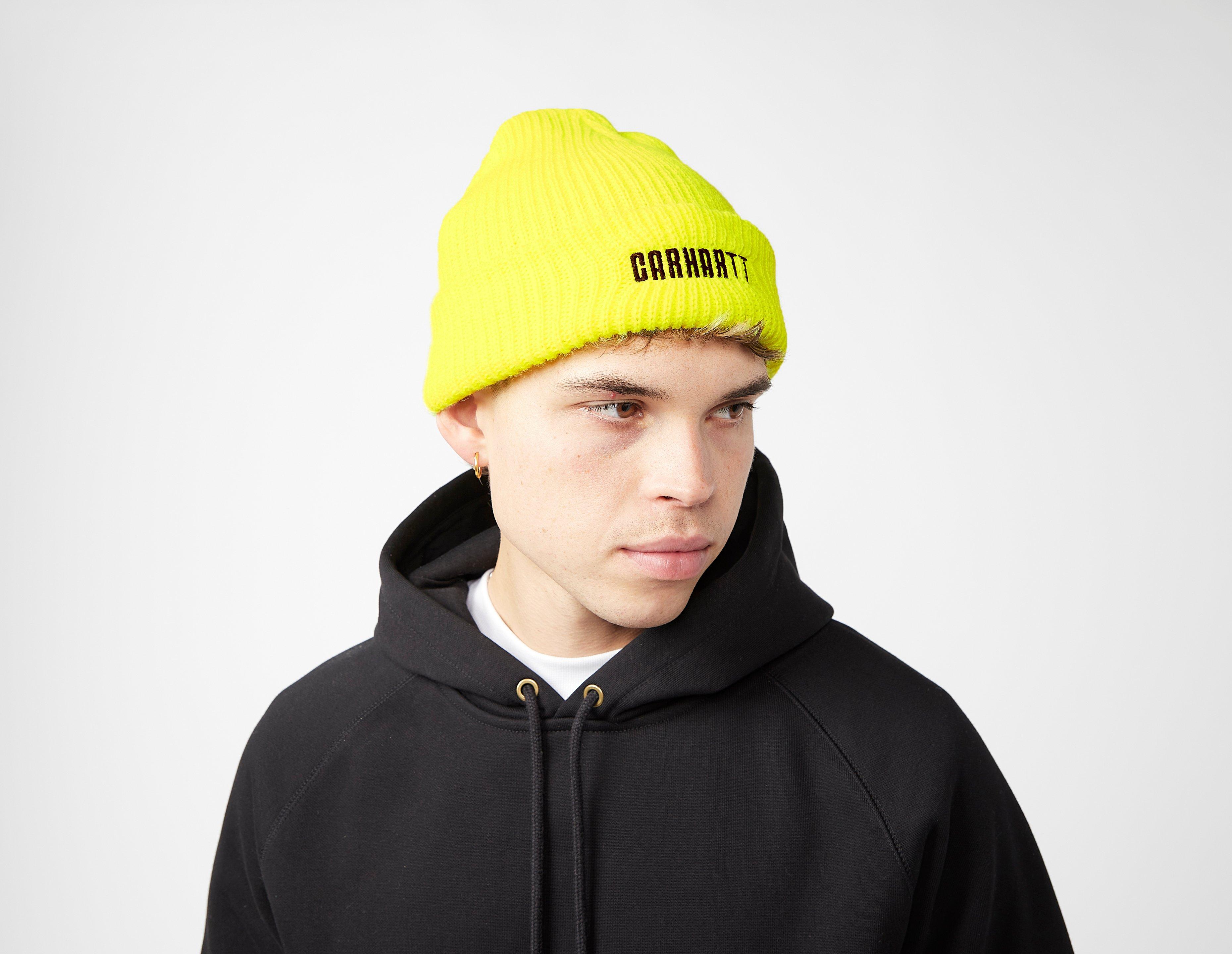Carhartt Wip Industry Beanie Yellow in   Size One Size