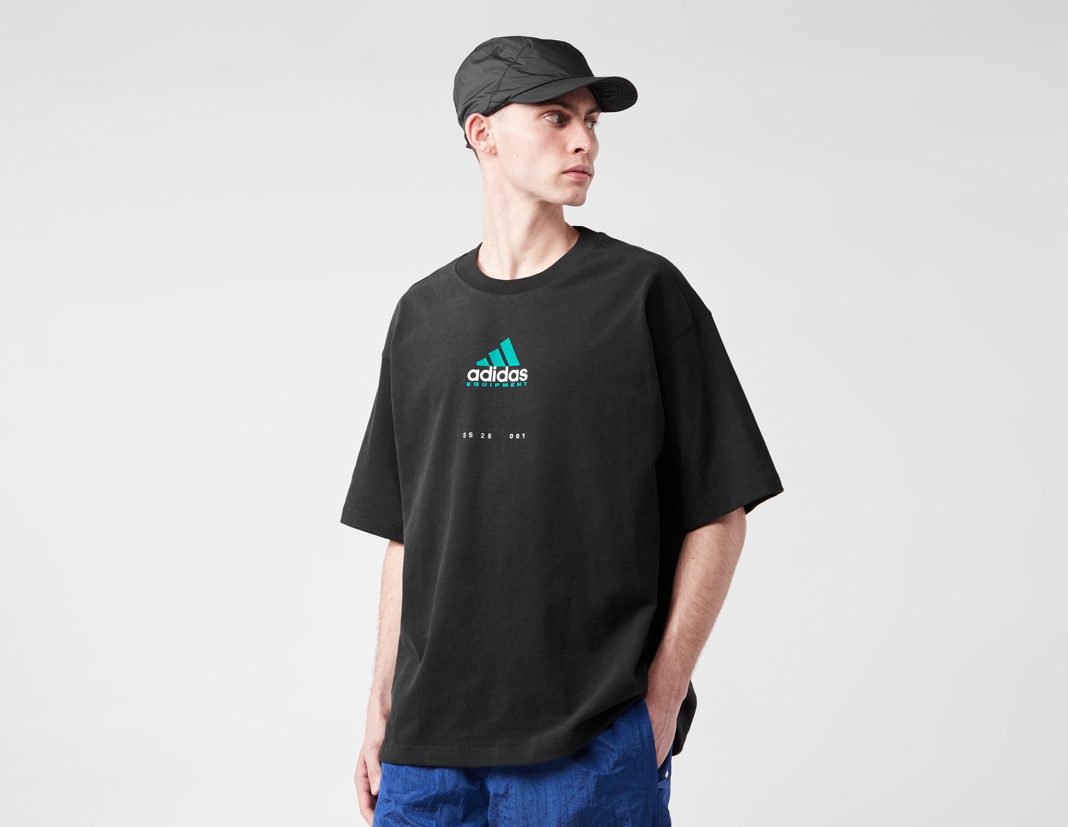 Adidas Originals Eqt Graphic T-Shirt Black in  Men's Size Large