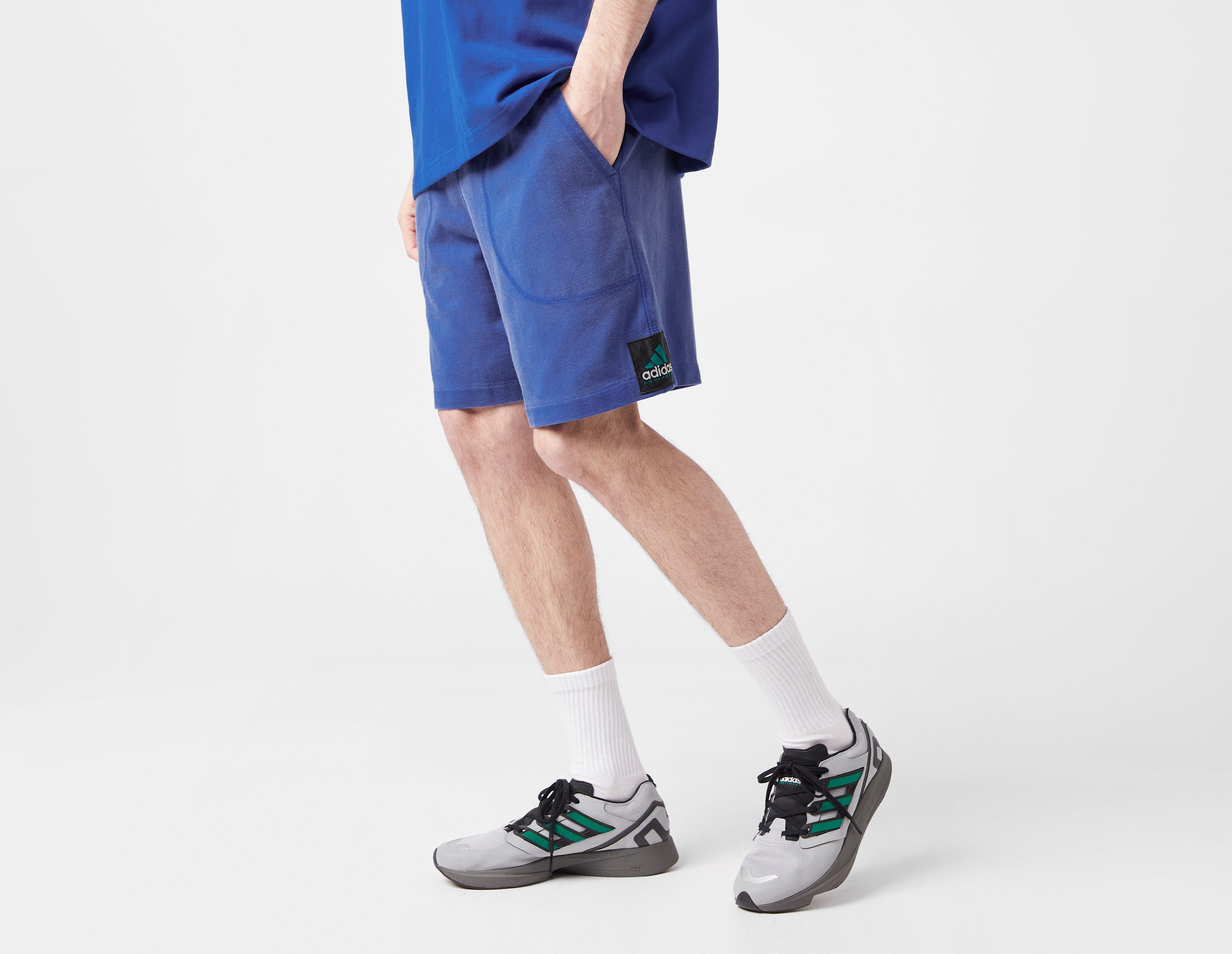 Adidas Originals Eqt Knit Shorts Blue in  Men's Size Small