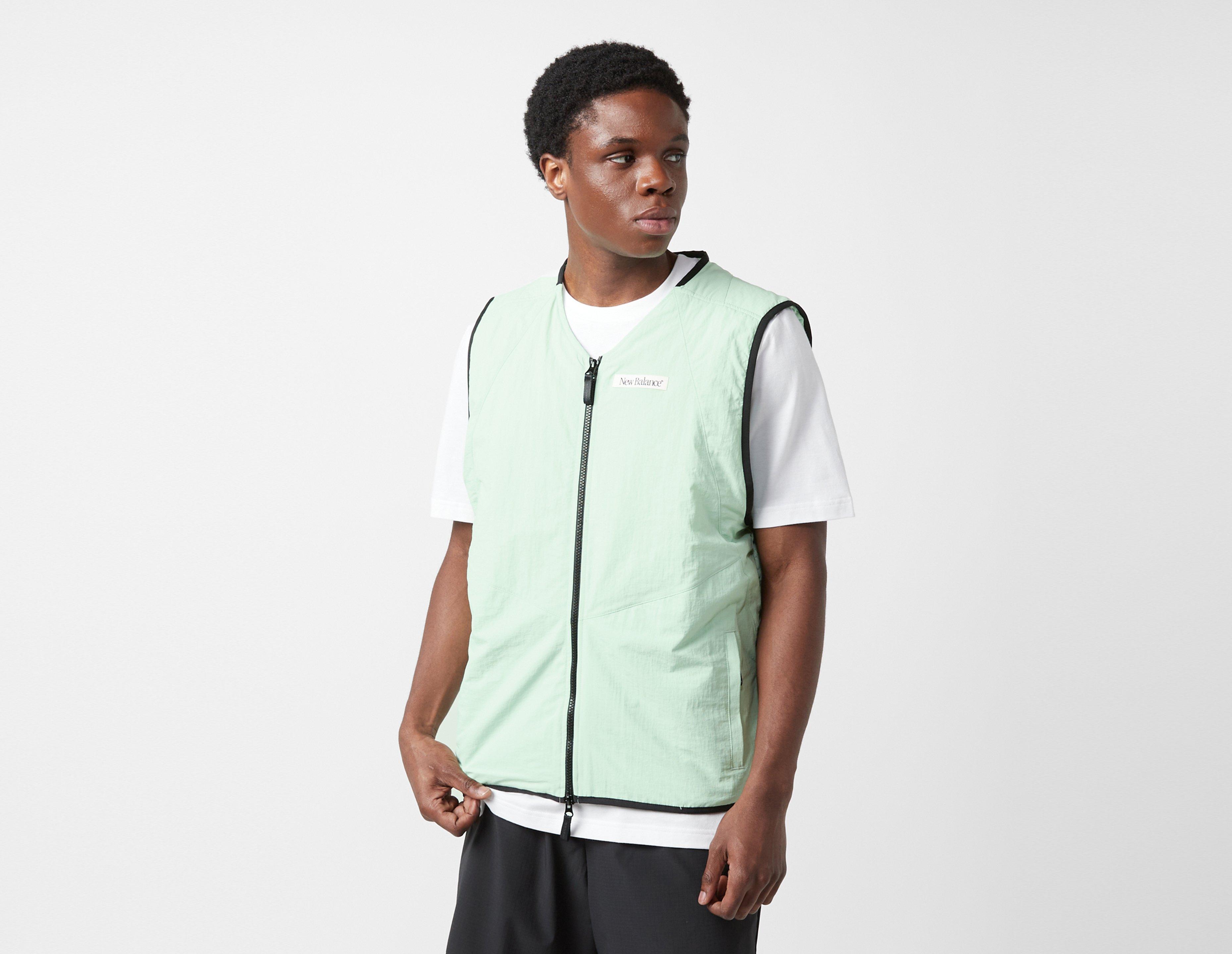 New Balance Street Classics Athletics Vest Green in  Men's Size XL