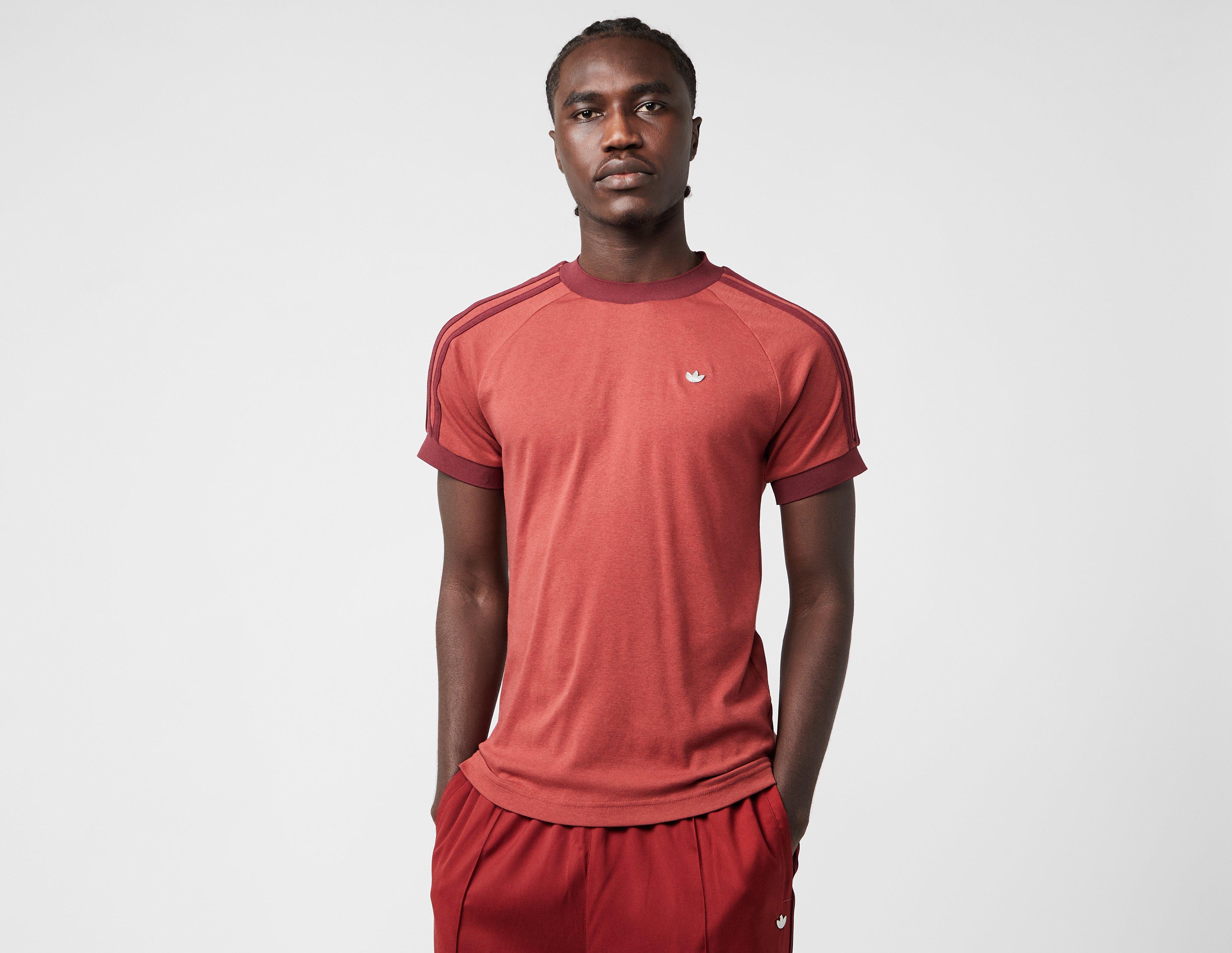 Adidas Originals Premium Cali T-Shirt Red in  Men's Size Medium