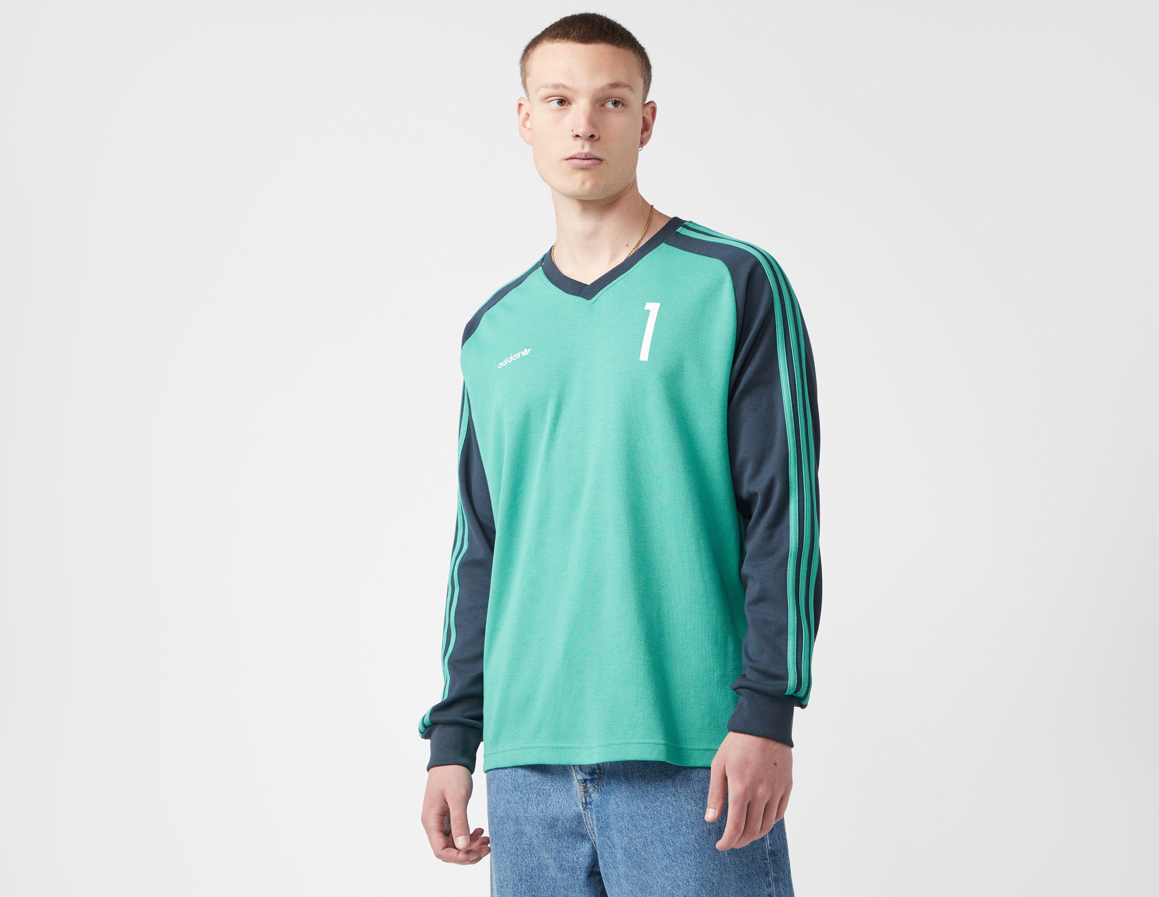 Adidas Originals Long Sleeve Jersey Green in  Men's Size Medium