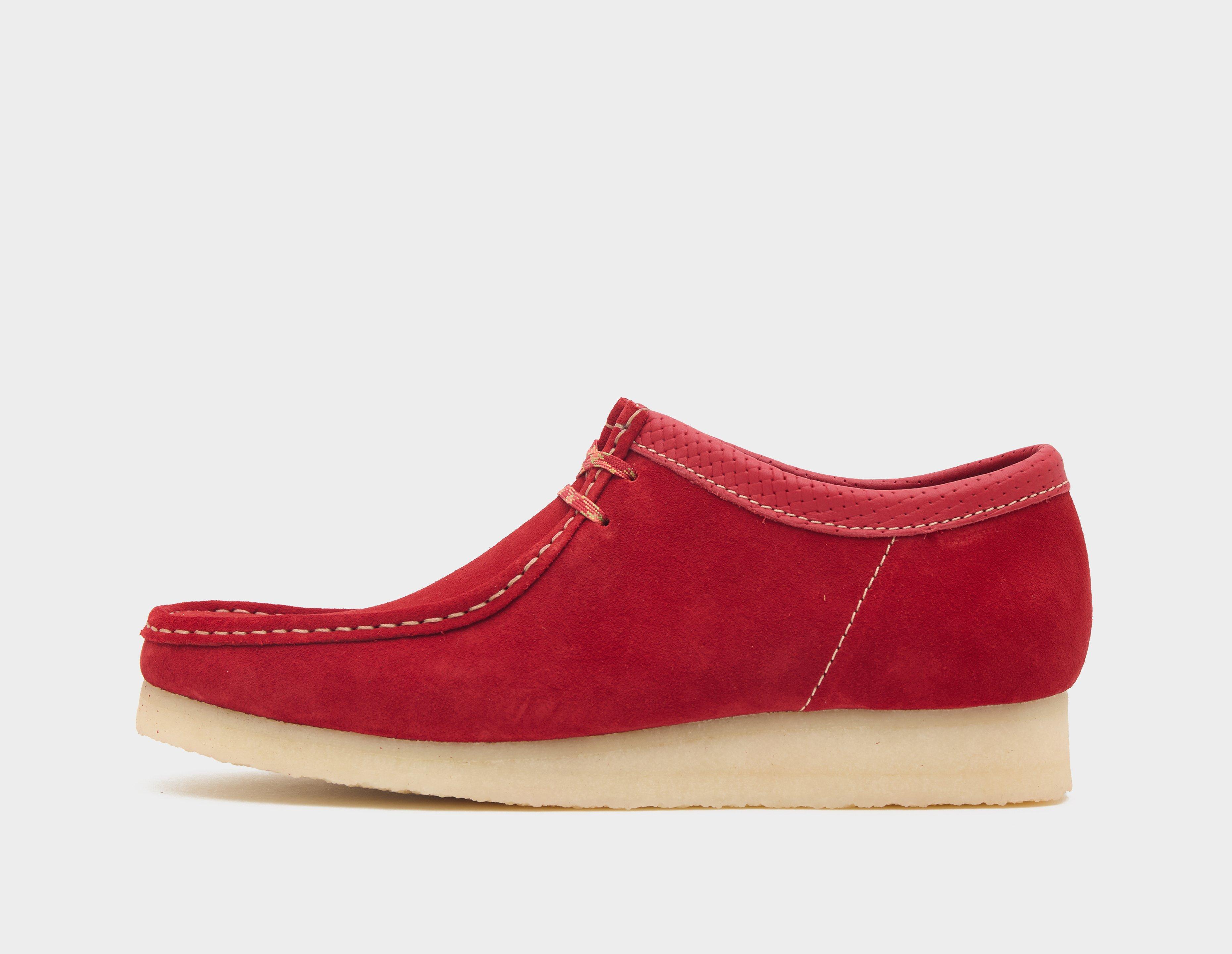 Clarks Originals Mens Red Wallabee Shoes - Size 9.5