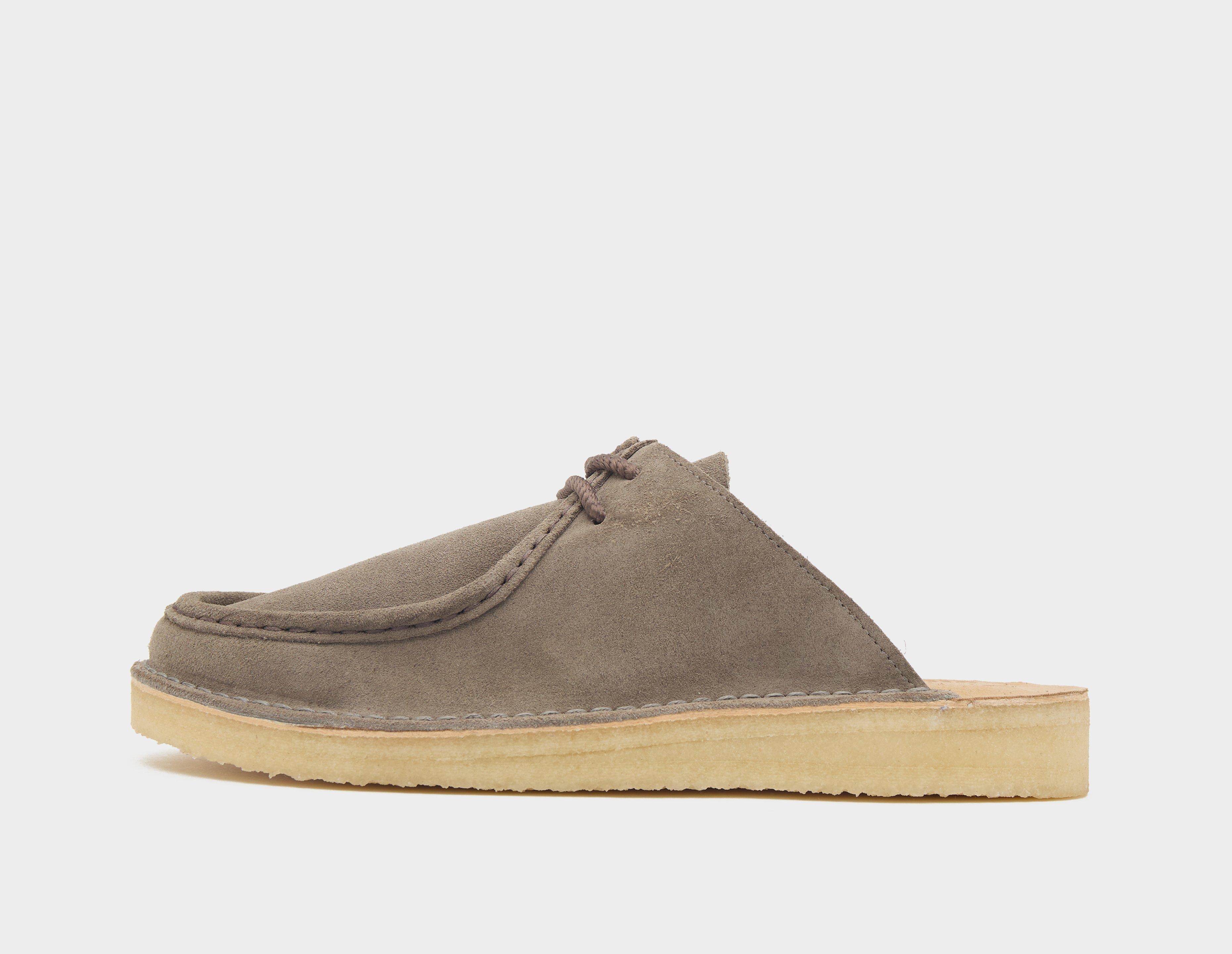 Clarks Originals Desert Nomad Mule Grey in  Men's Size 7.5