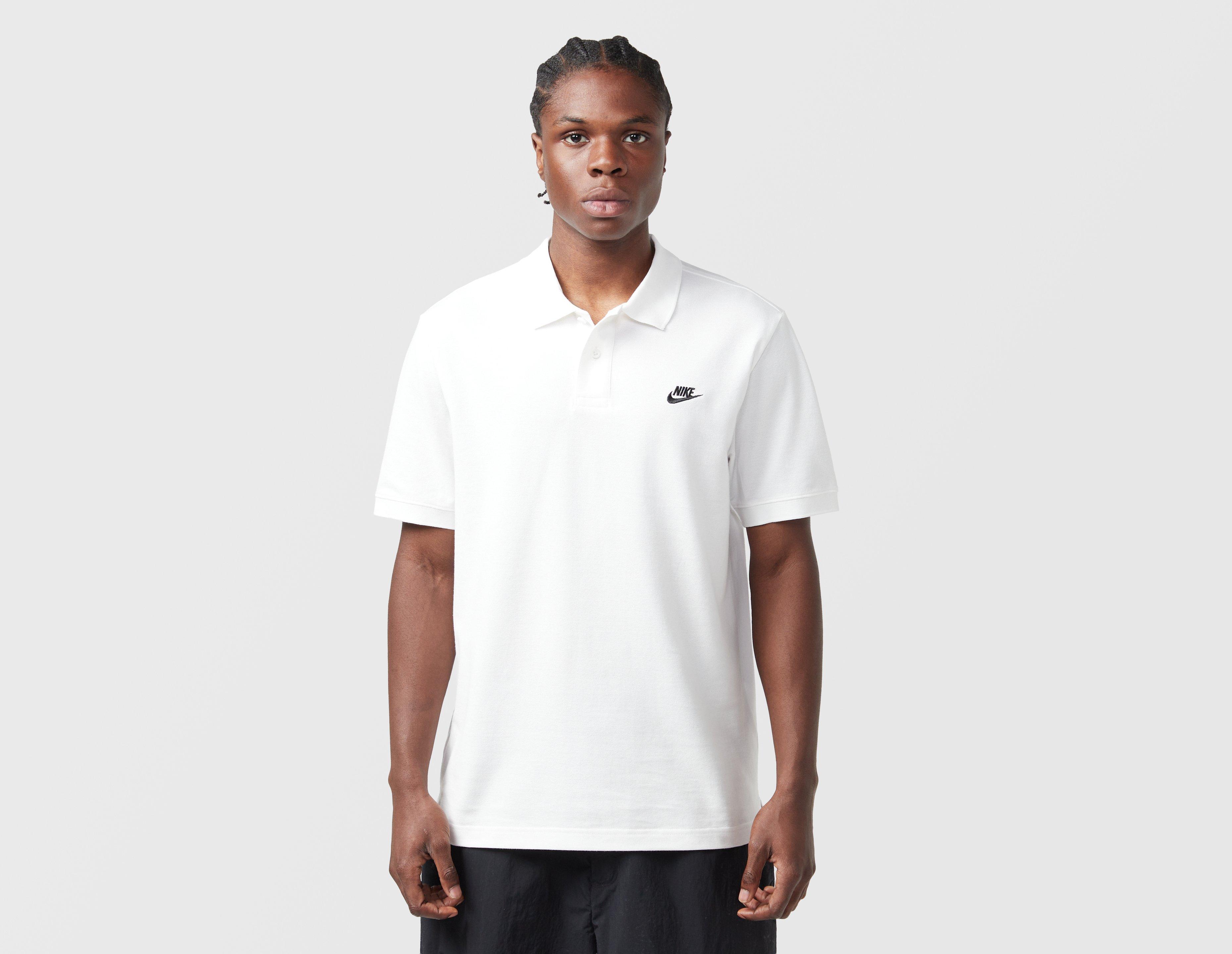 Nike Club Polo Shirt White in  Men's Size Medium