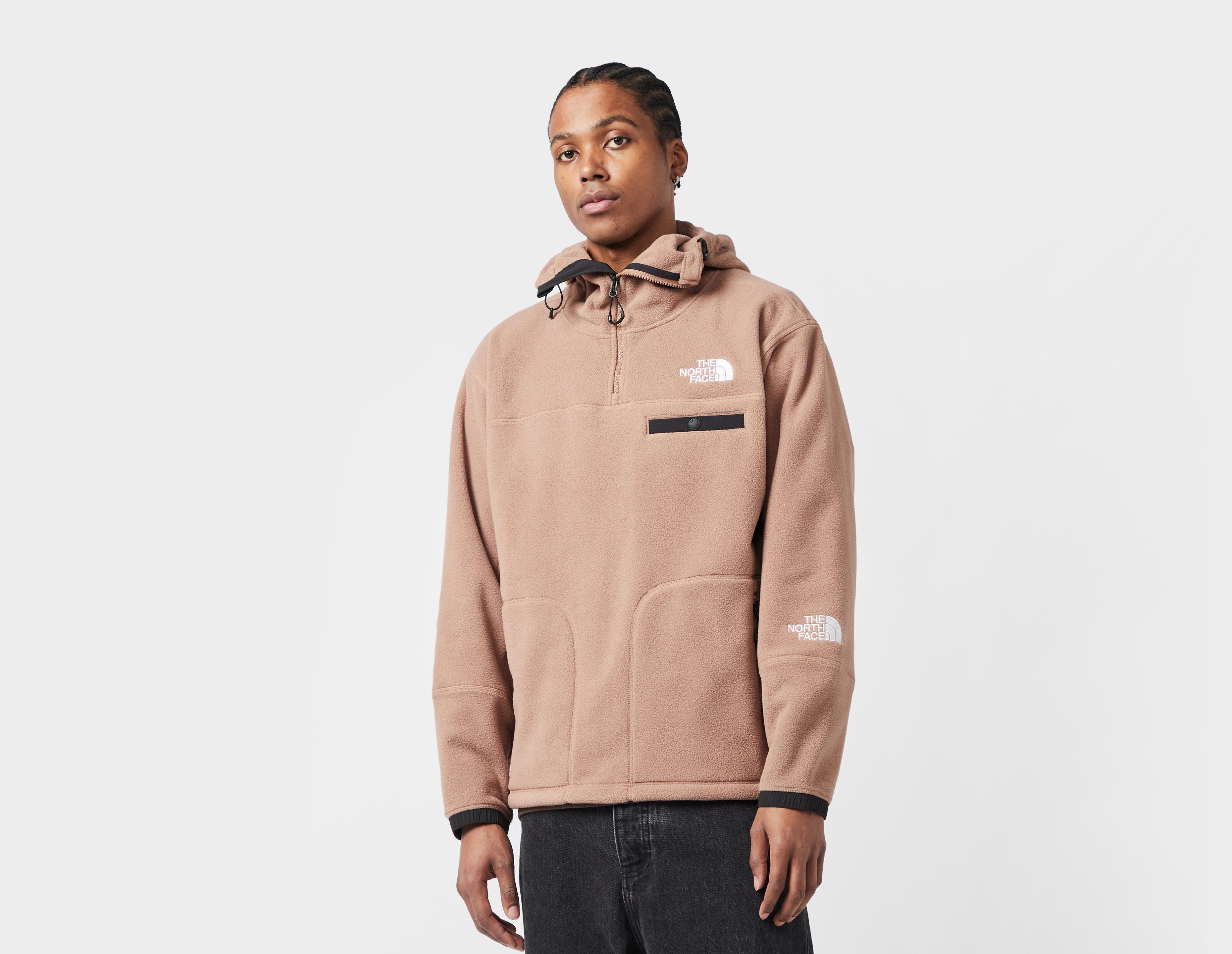 The North Face Nse Fleece Anorak Jacket Brown in  Men's Size Medium