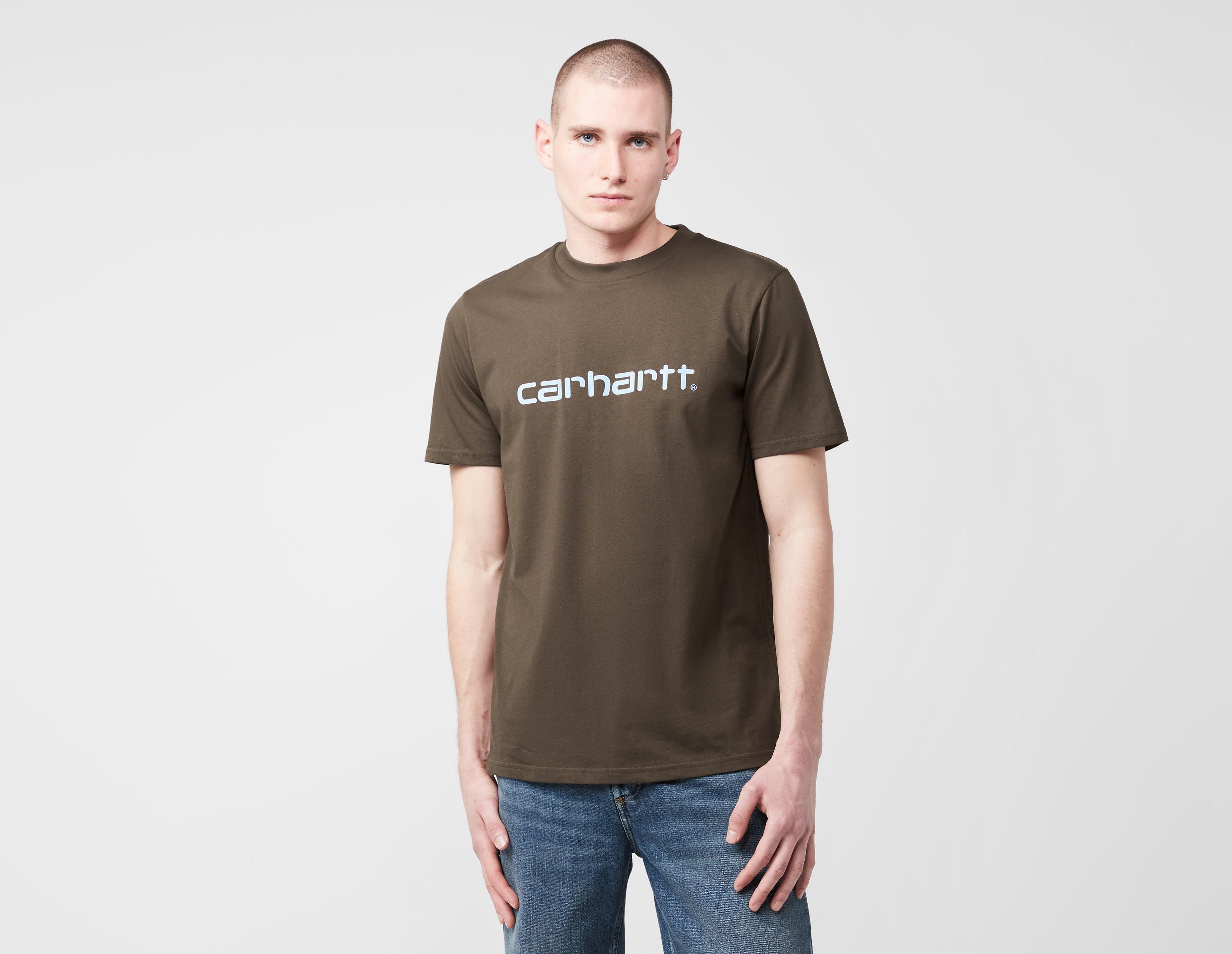 Carhartt Wip Script T-Shirt Brown in  Men's Size Medium