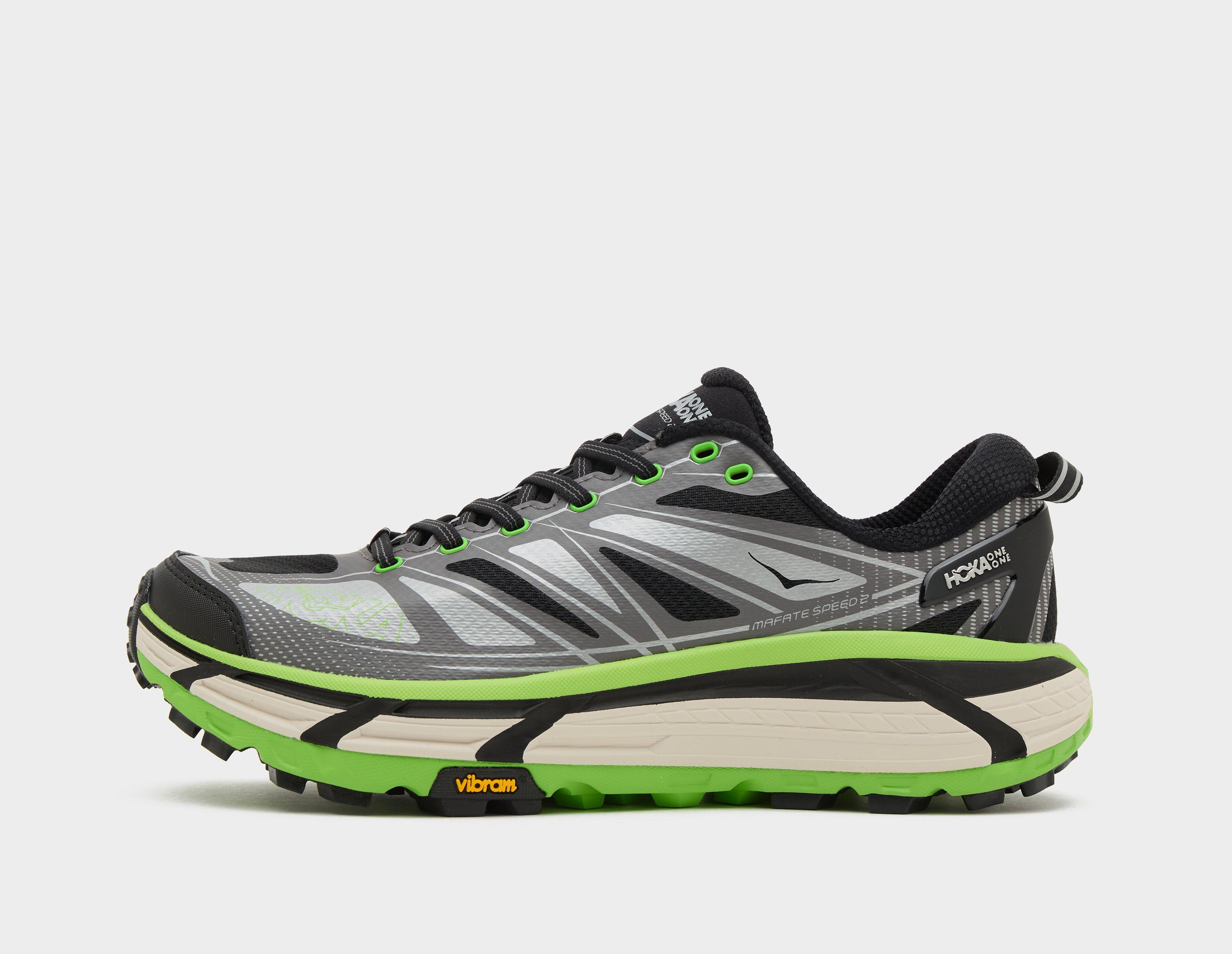 Hoka Mafate Speed 2 Black in  Men's Size 7.5