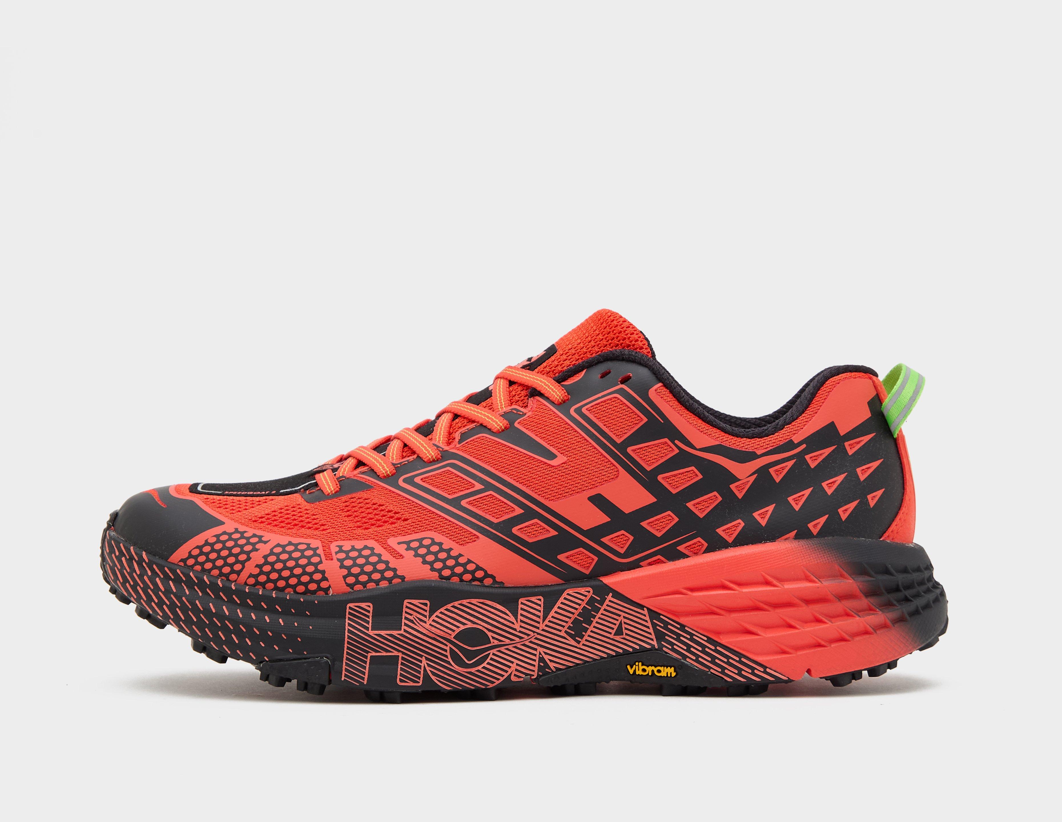 Hoka Speedgoat 2 Red in  Men's Size 7