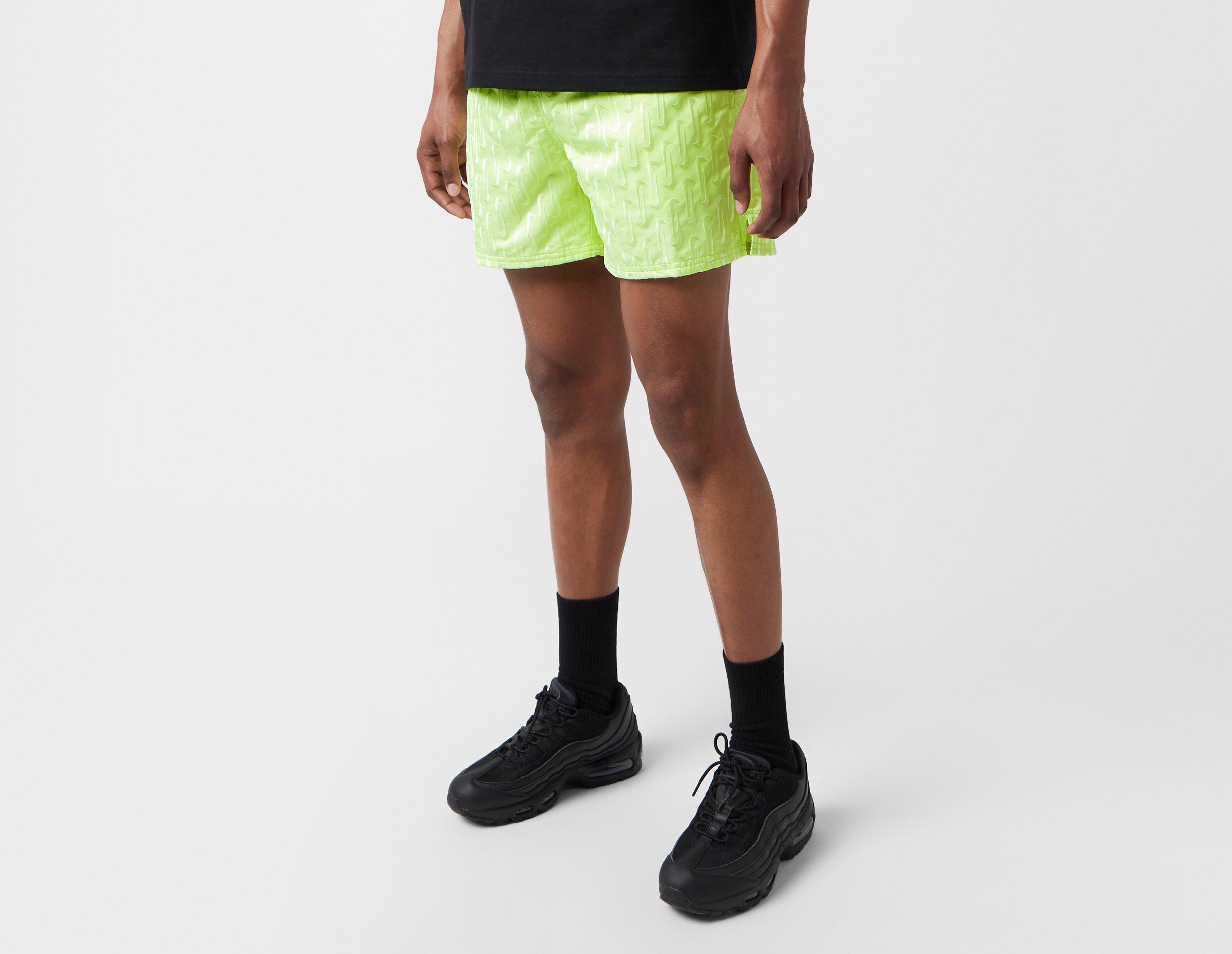 Nike Swim Essential 5" Volley Shorts Green in  Men's Size Large