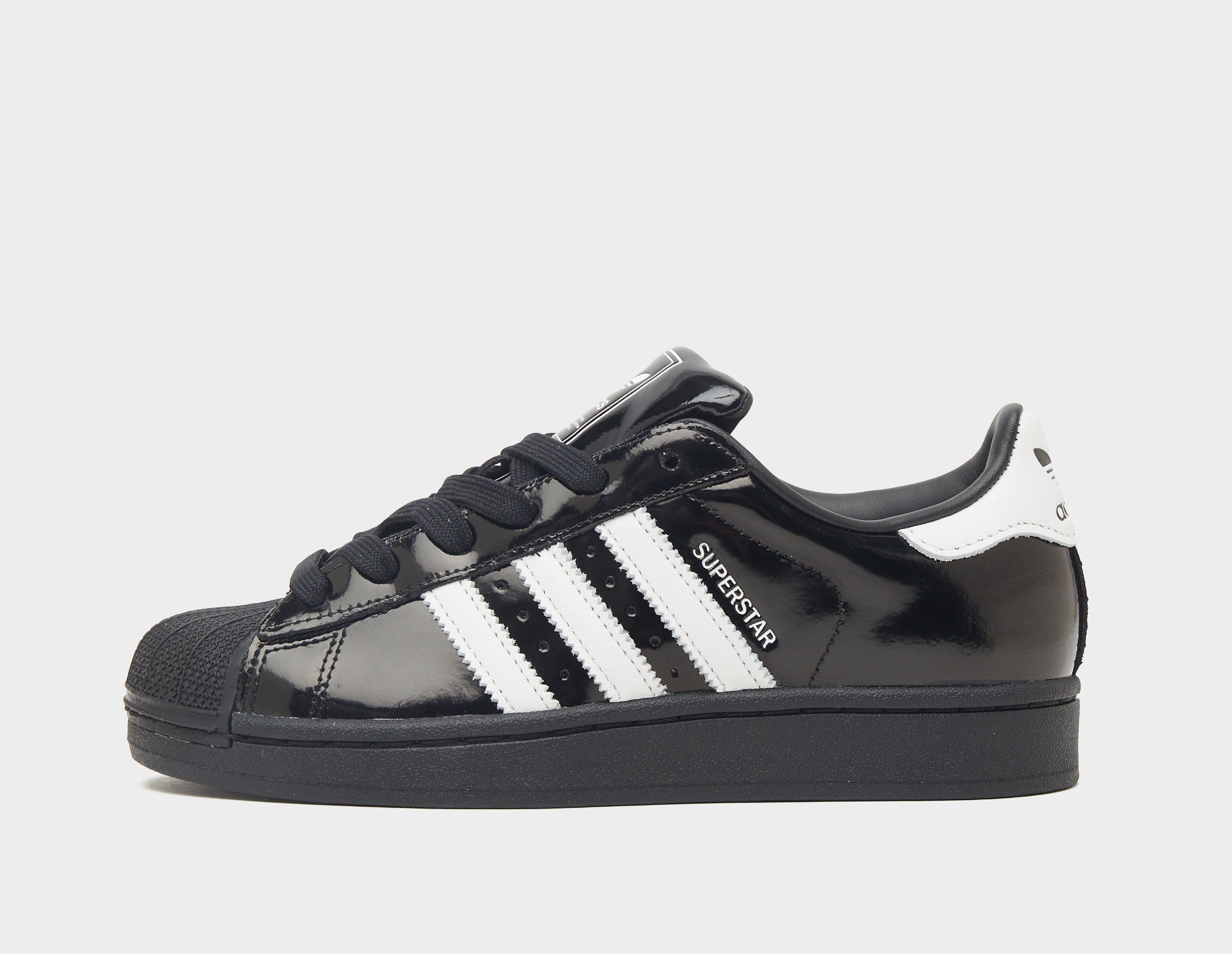 Womens adidas Originals superstar trainer II  - Black - 5