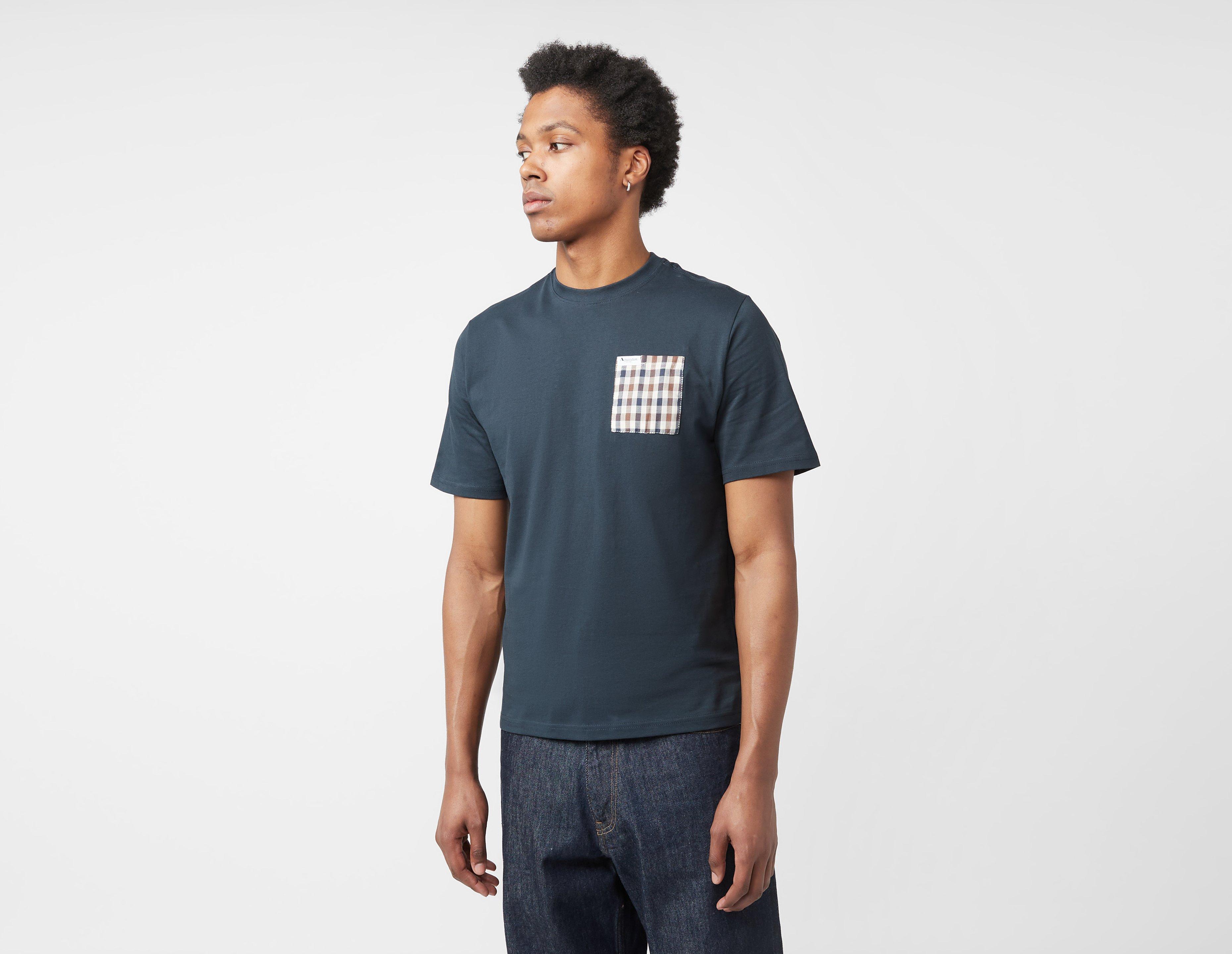 Aquascutum Check Pocket T-Shirt