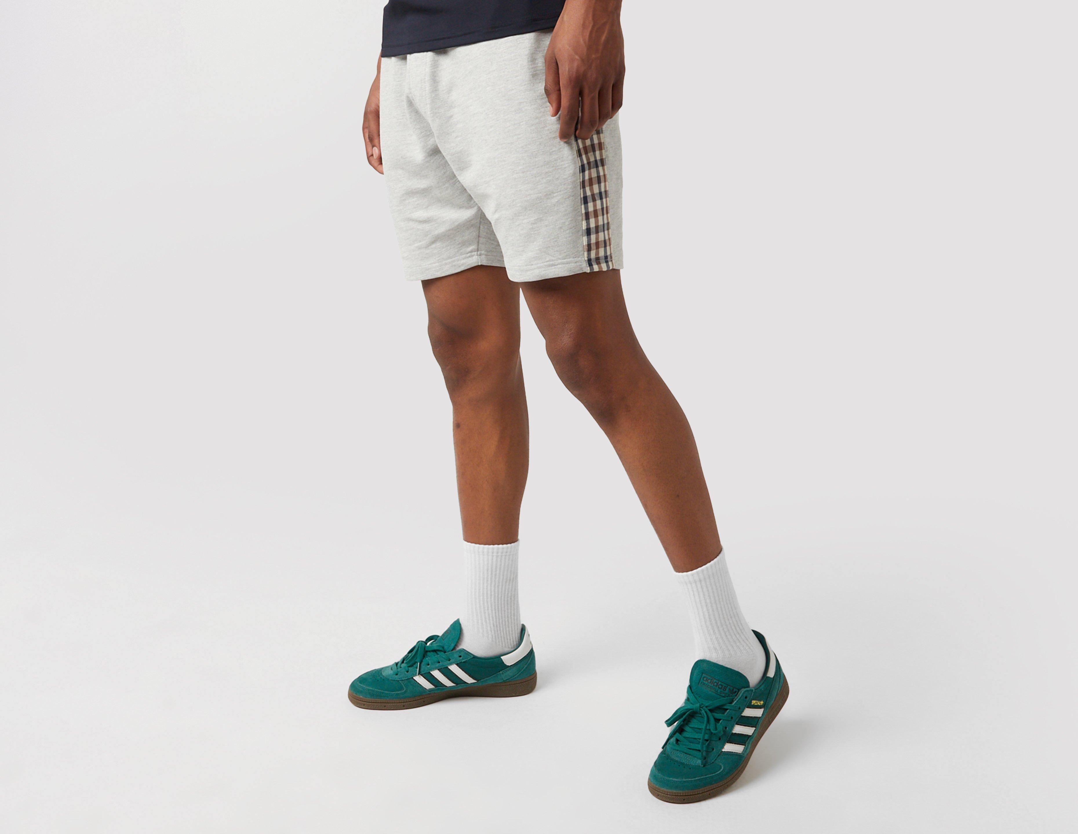 Aquascutum Club Check Shorts Grey in  Men's Size Medium
