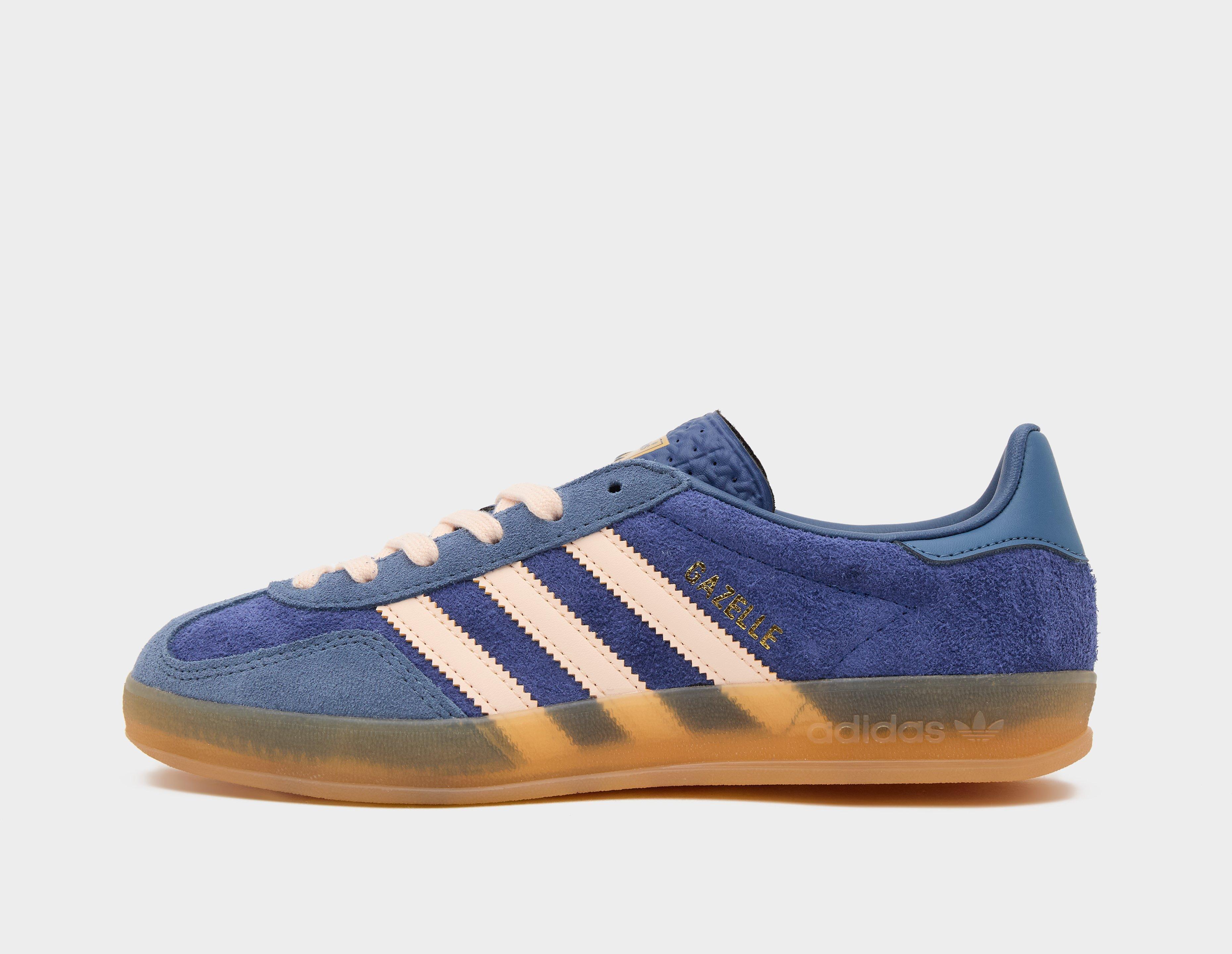 Womens adidas Originals Gazelle Indoors  - Blue - 3