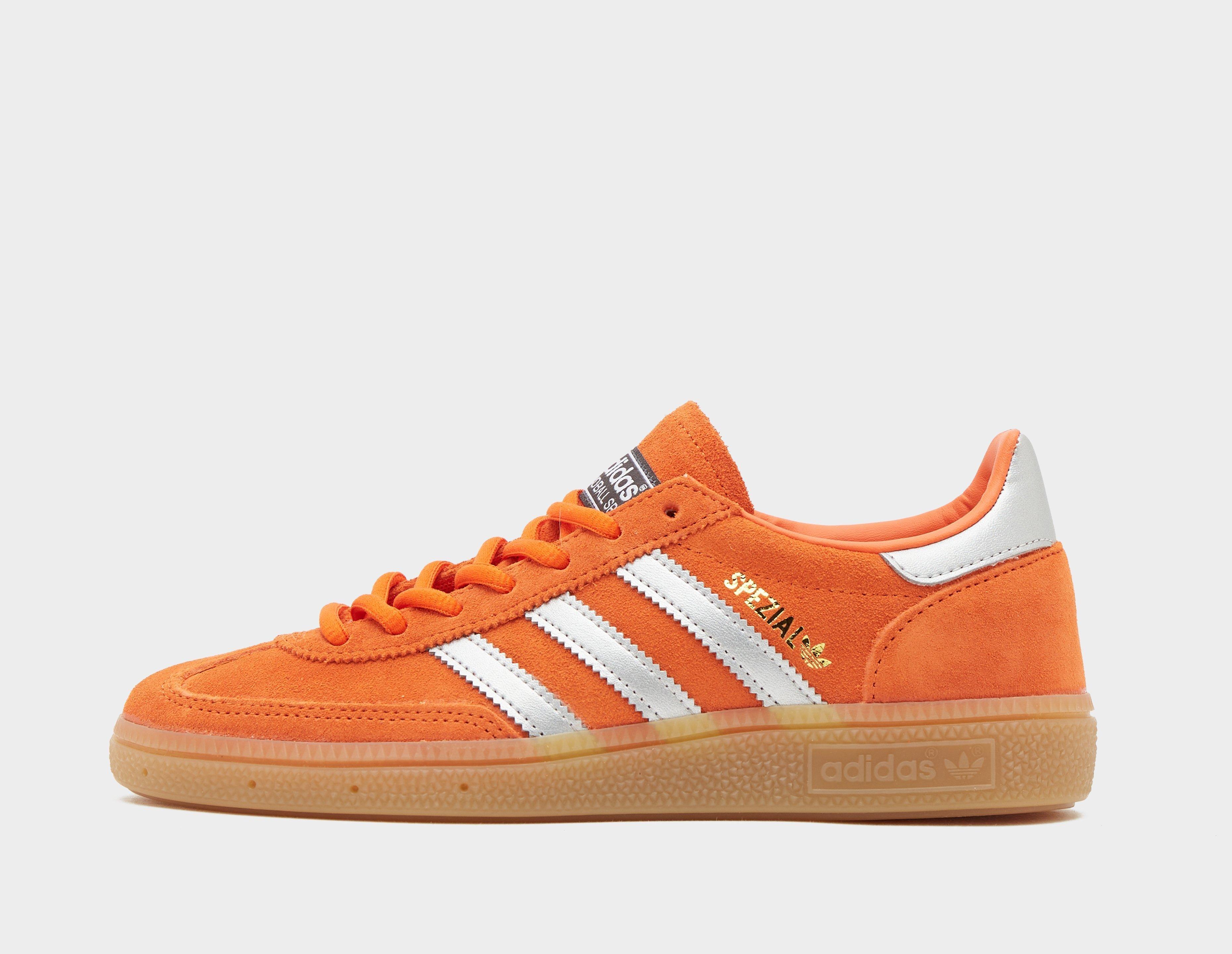 Adidas Originals  Handball Spezial Orange in  Women's Size 3.5