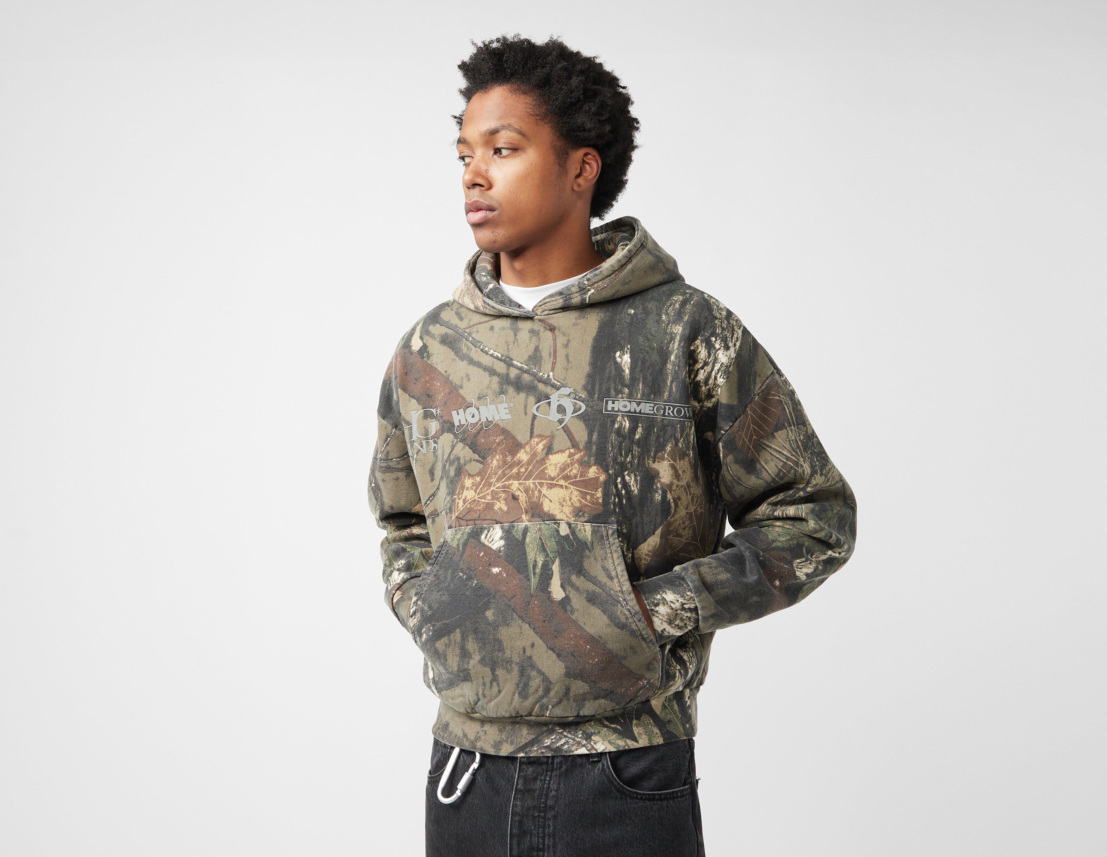 Home Grown Camo Hoodie Brown in  Men's Size XL