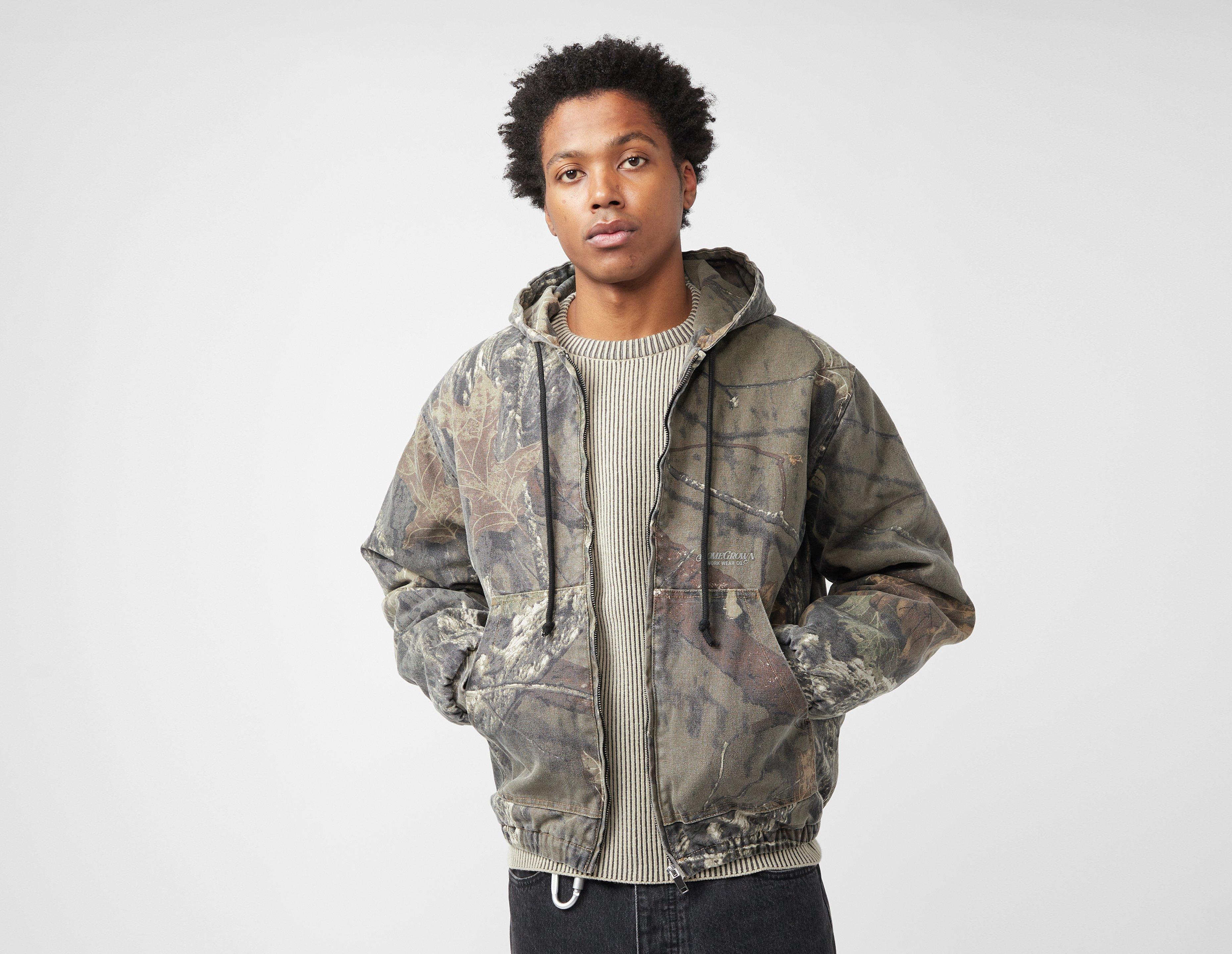 Home Grown Camo Cronos Jacket Brown in  Men's Size XL