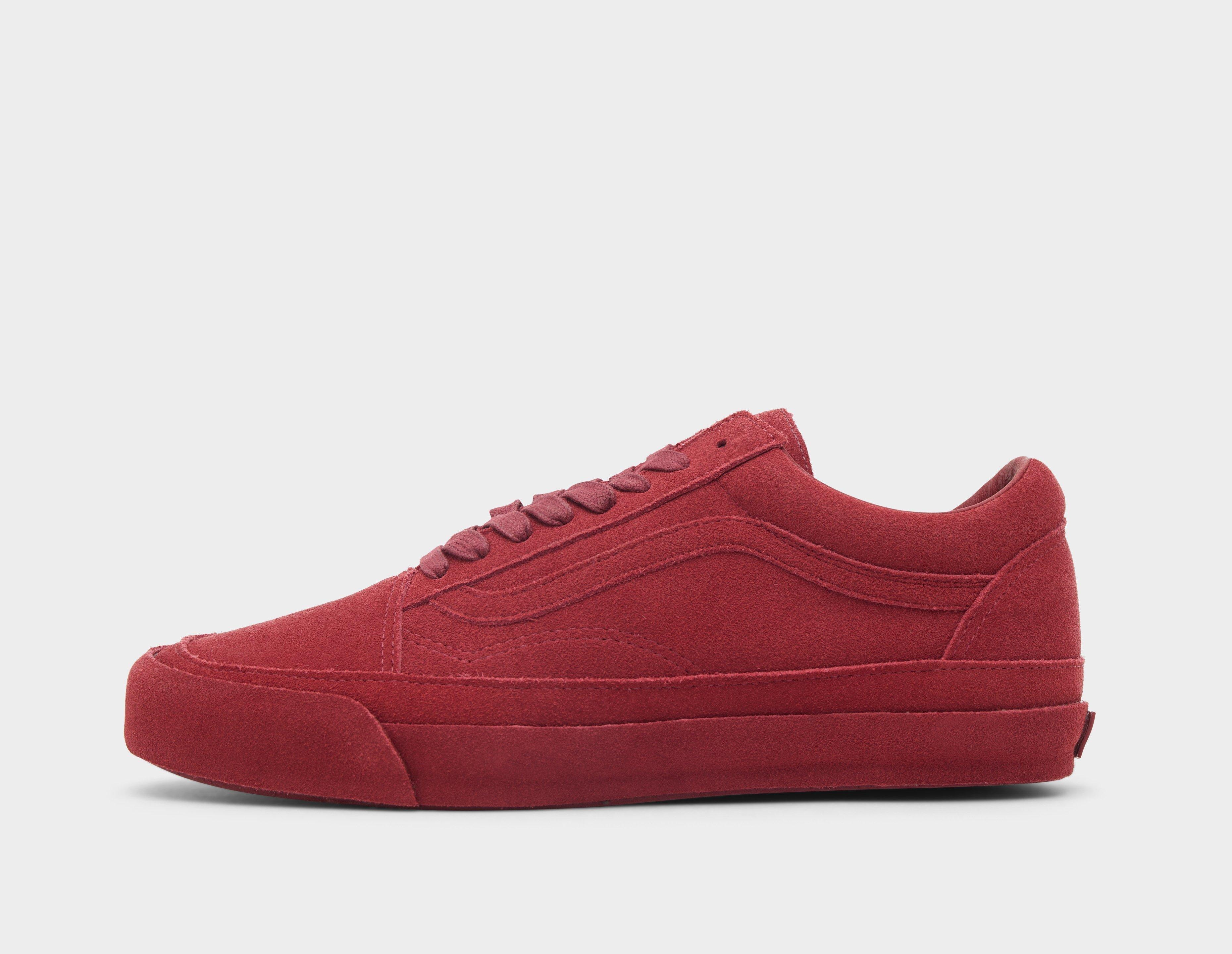 Vans Men's Red Premium Old Skool 36 Size 7.5