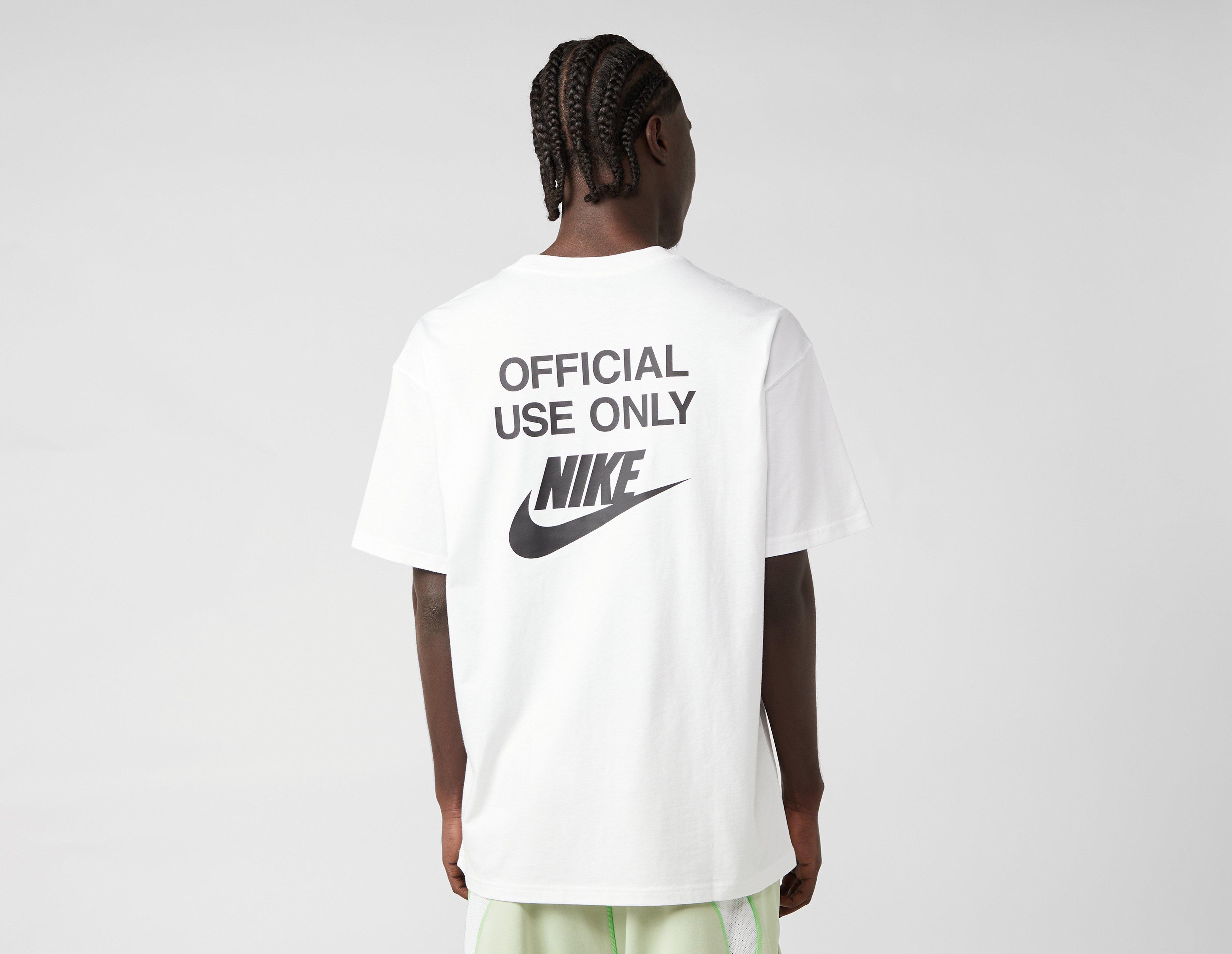 Nike Official T-Shirt White in  Men's Size Medium