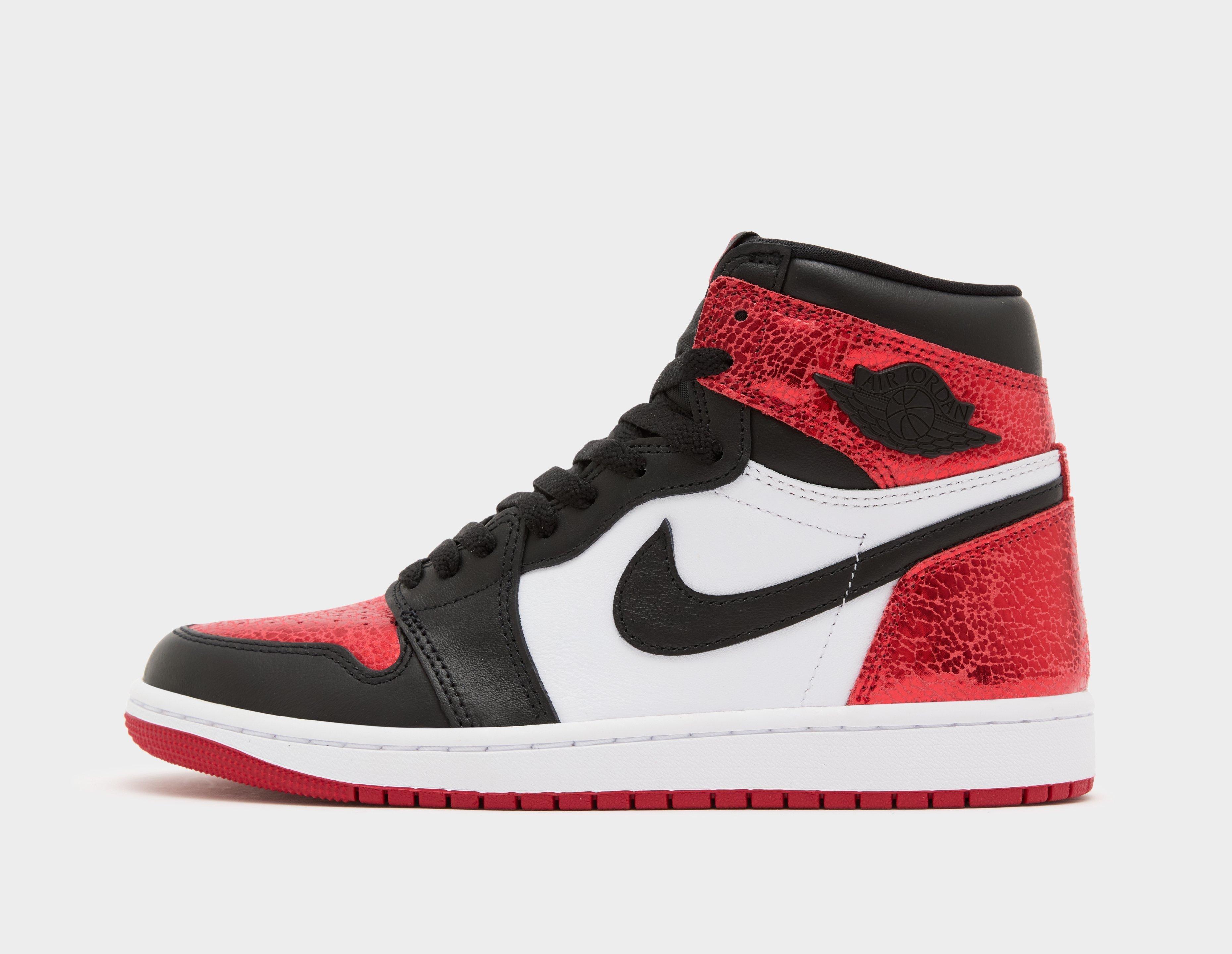 Jordan  Air 1 High Og Red in  Women's Size 6.5