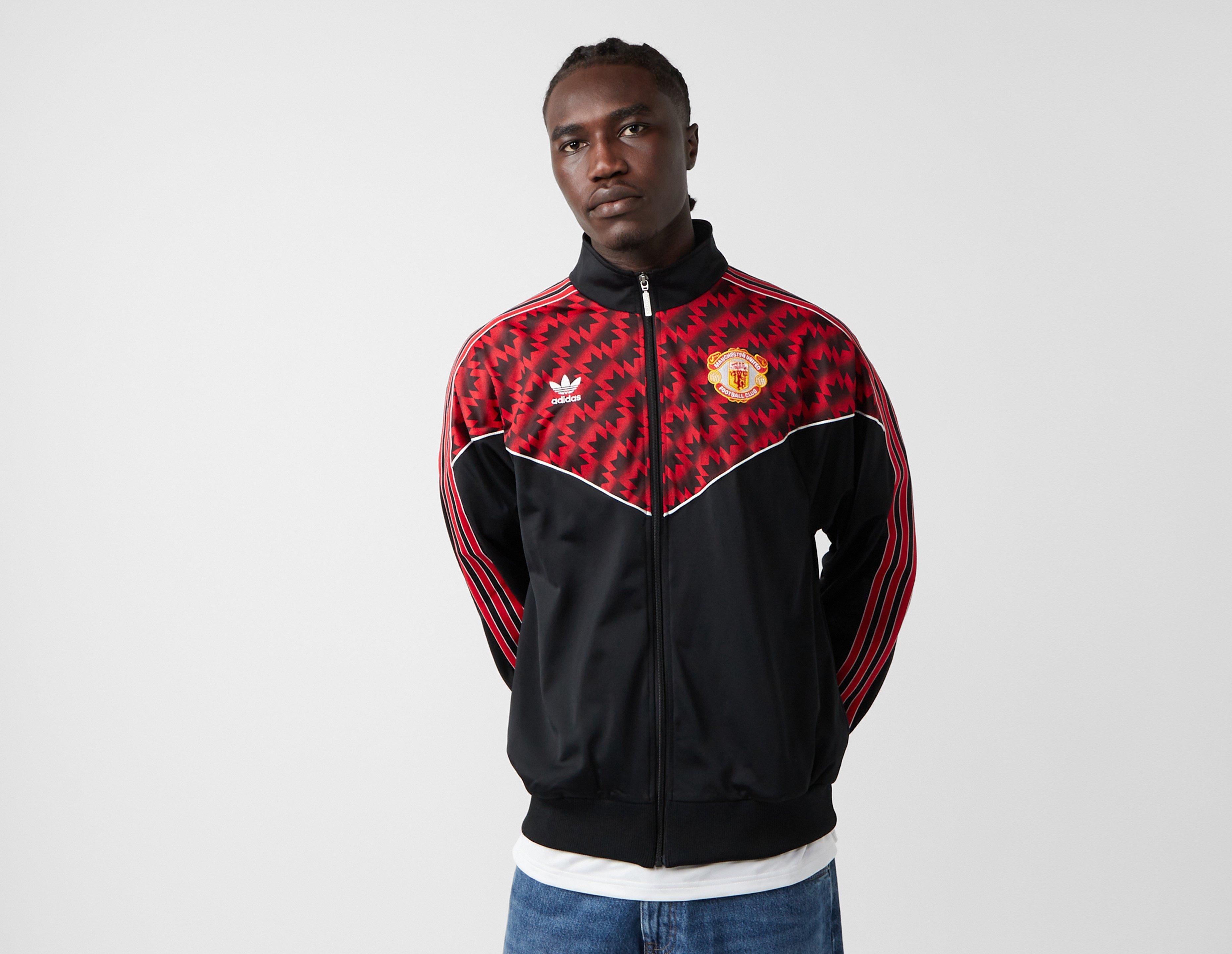 Adidas Manchester United Track Top 91 Black in  Men's Size Small