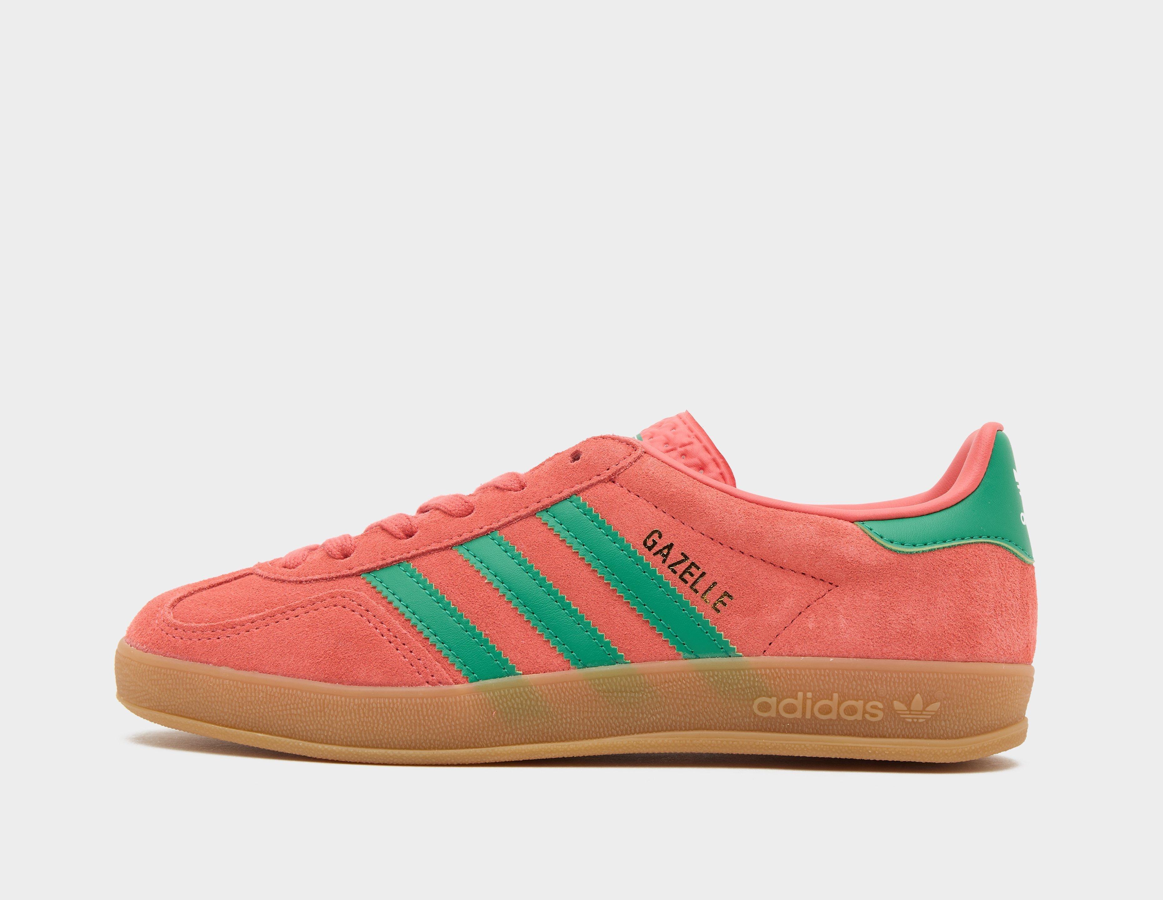 Womens adidas Originals Gazelle Indoor  - red - 4