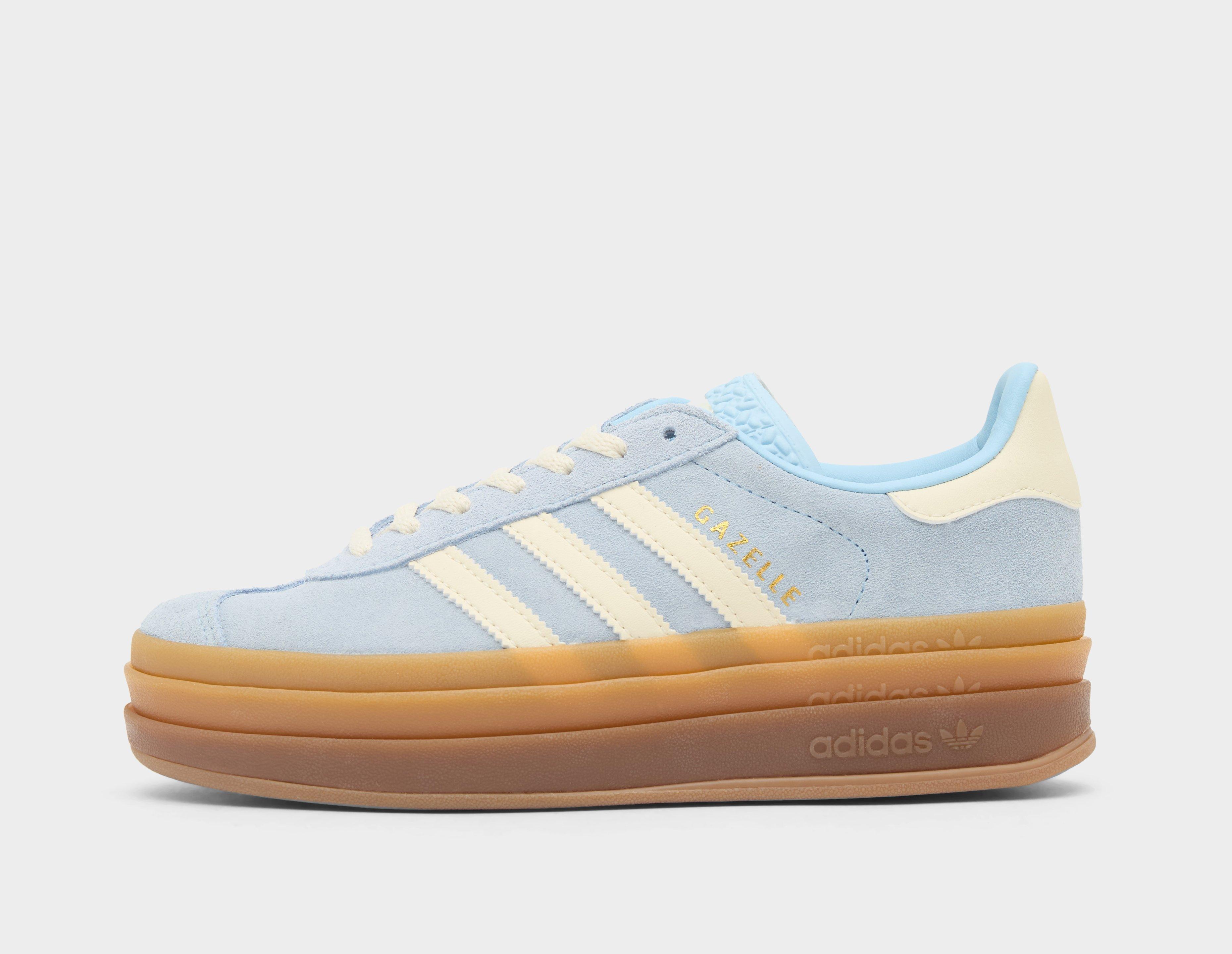Womens adidas Originals Gazelle Bold  - blue - 3.5