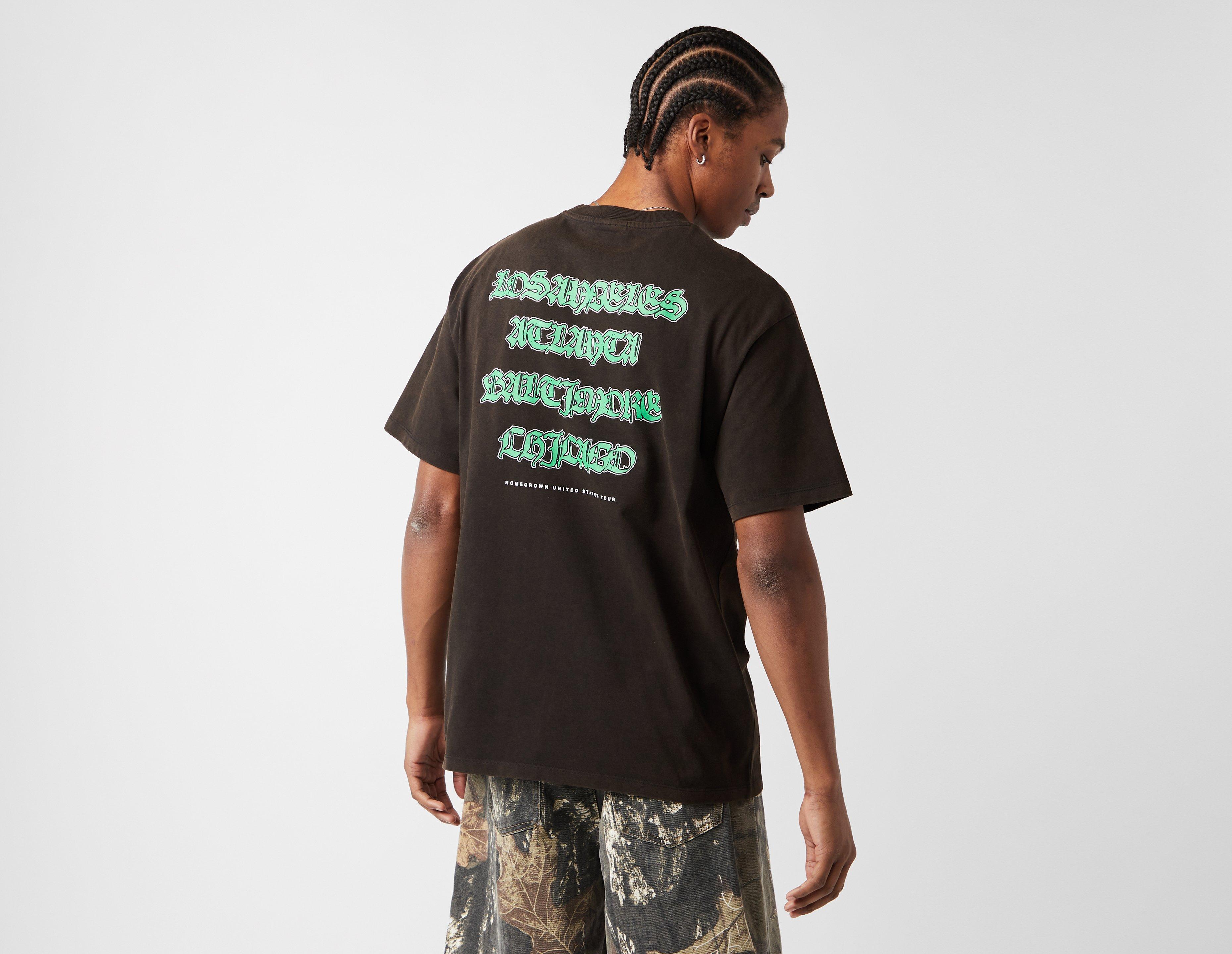 Home Grown Franko T-Shirt Black in  Men's Size Medium