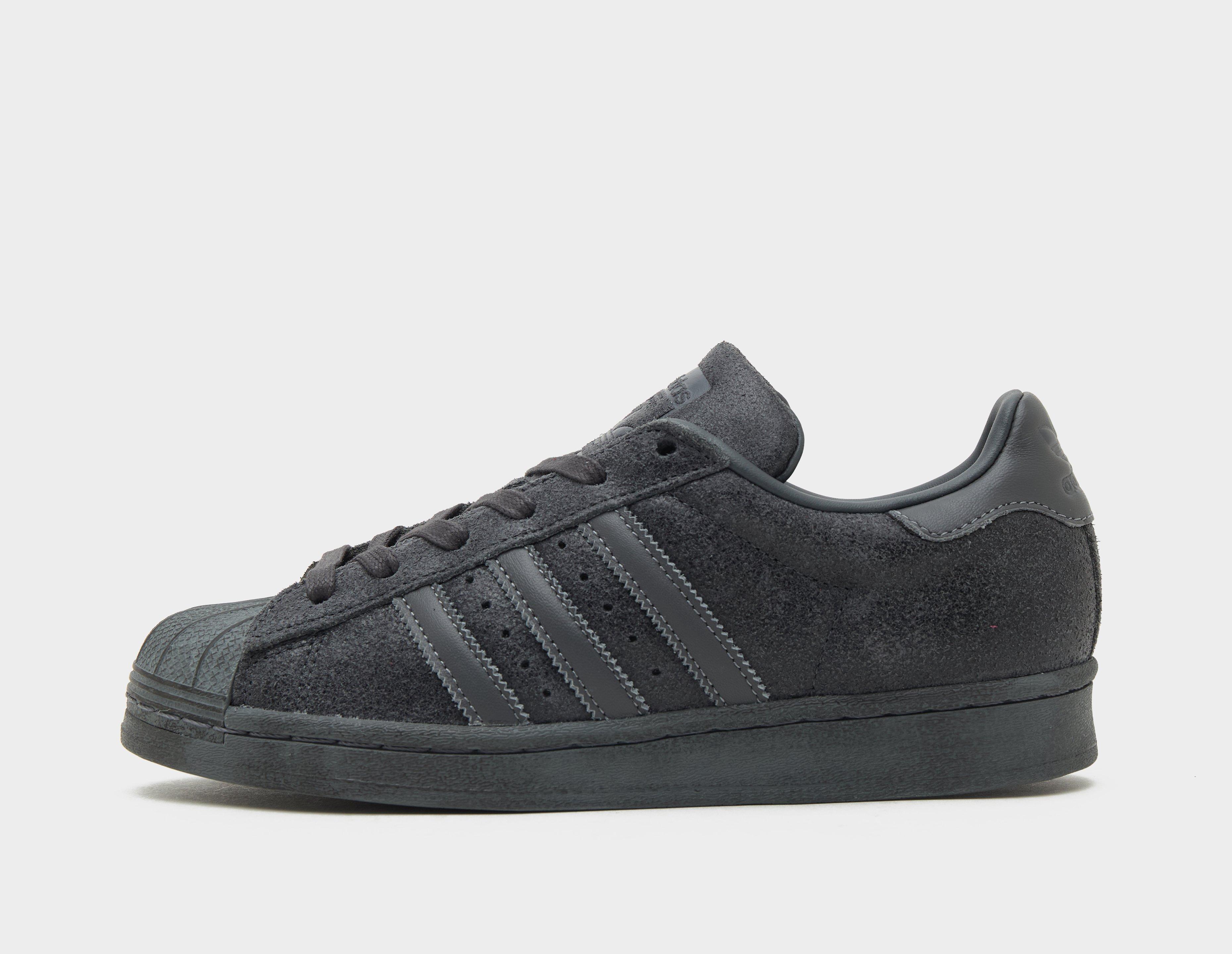 Womens adidas Originals superstar trainer Premium  - black - 6.5