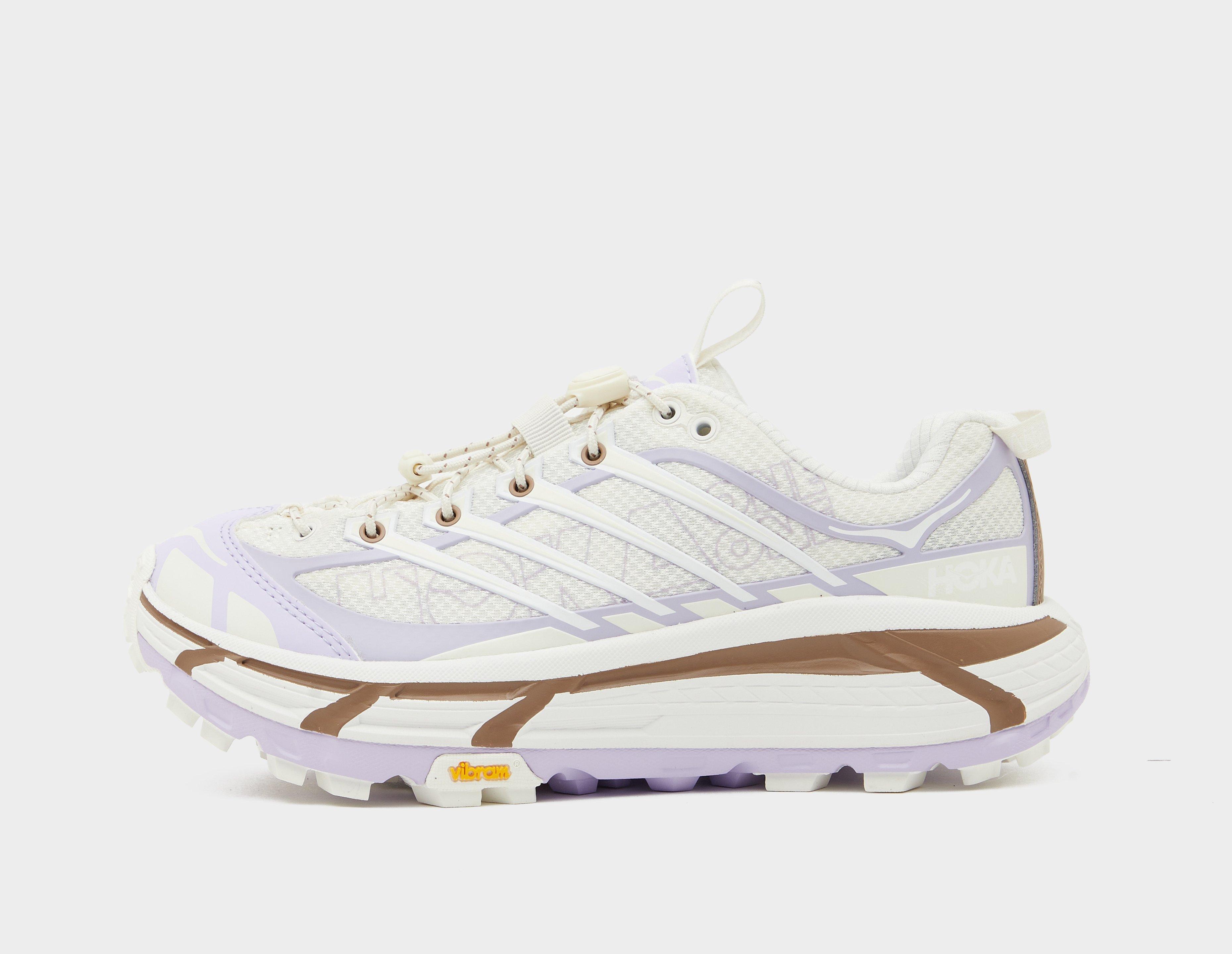 Hoka  Mafate Three2 White in  Women's Size 5