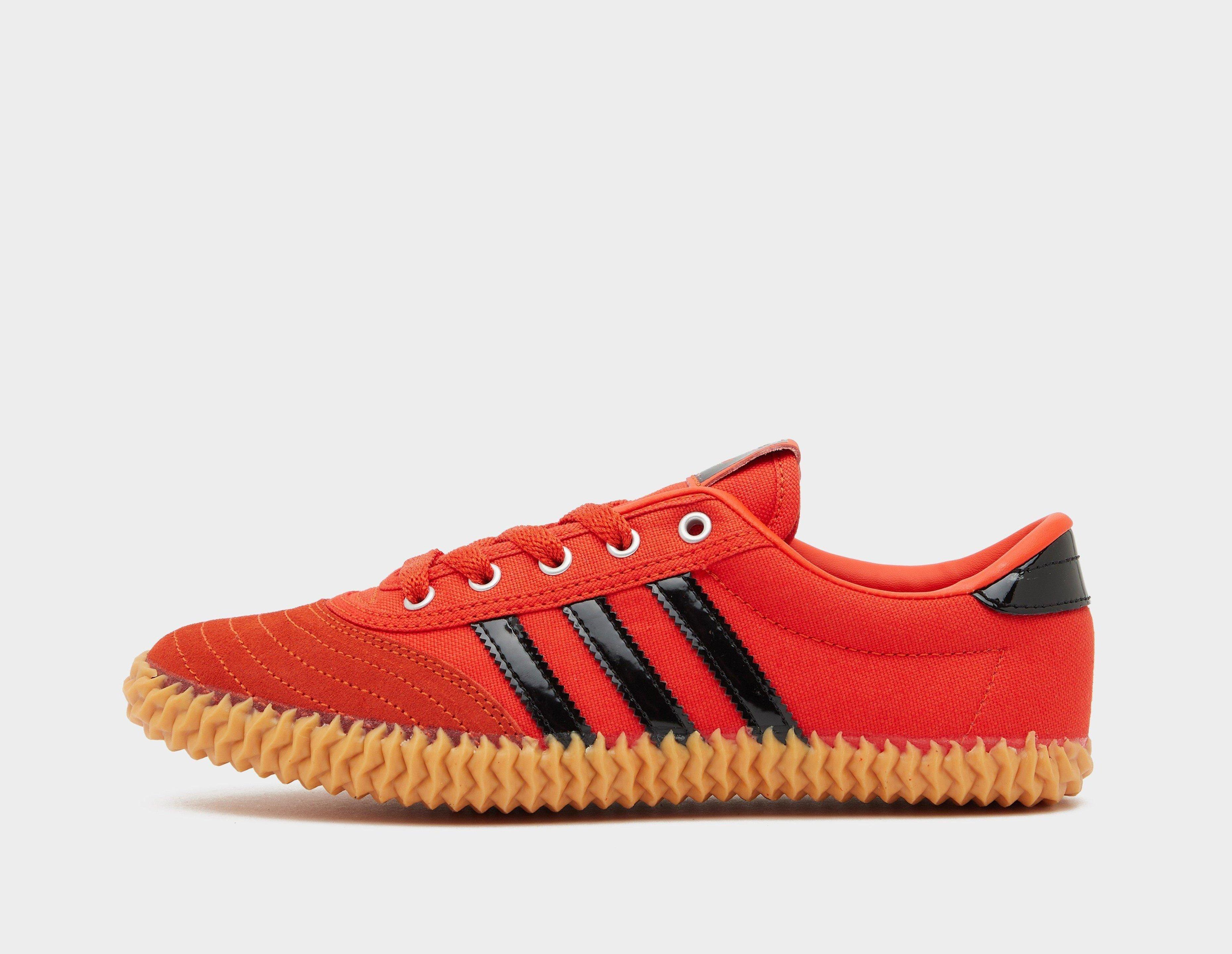 Adidas Originals  Volley Plimsole Red in  Women's Size 4
