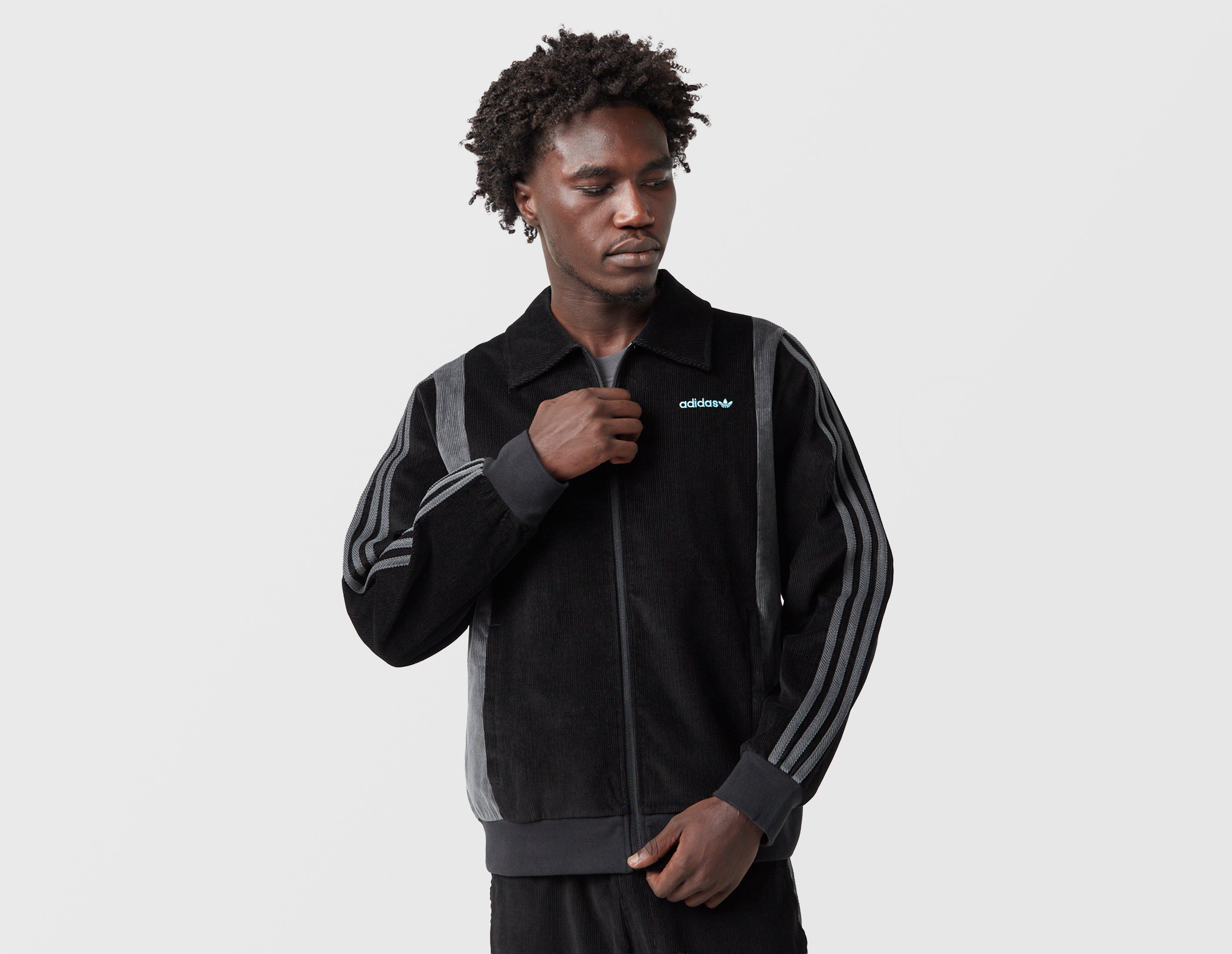 Adidas Originals Corduroy Track Top Black in  Men's Size Medium