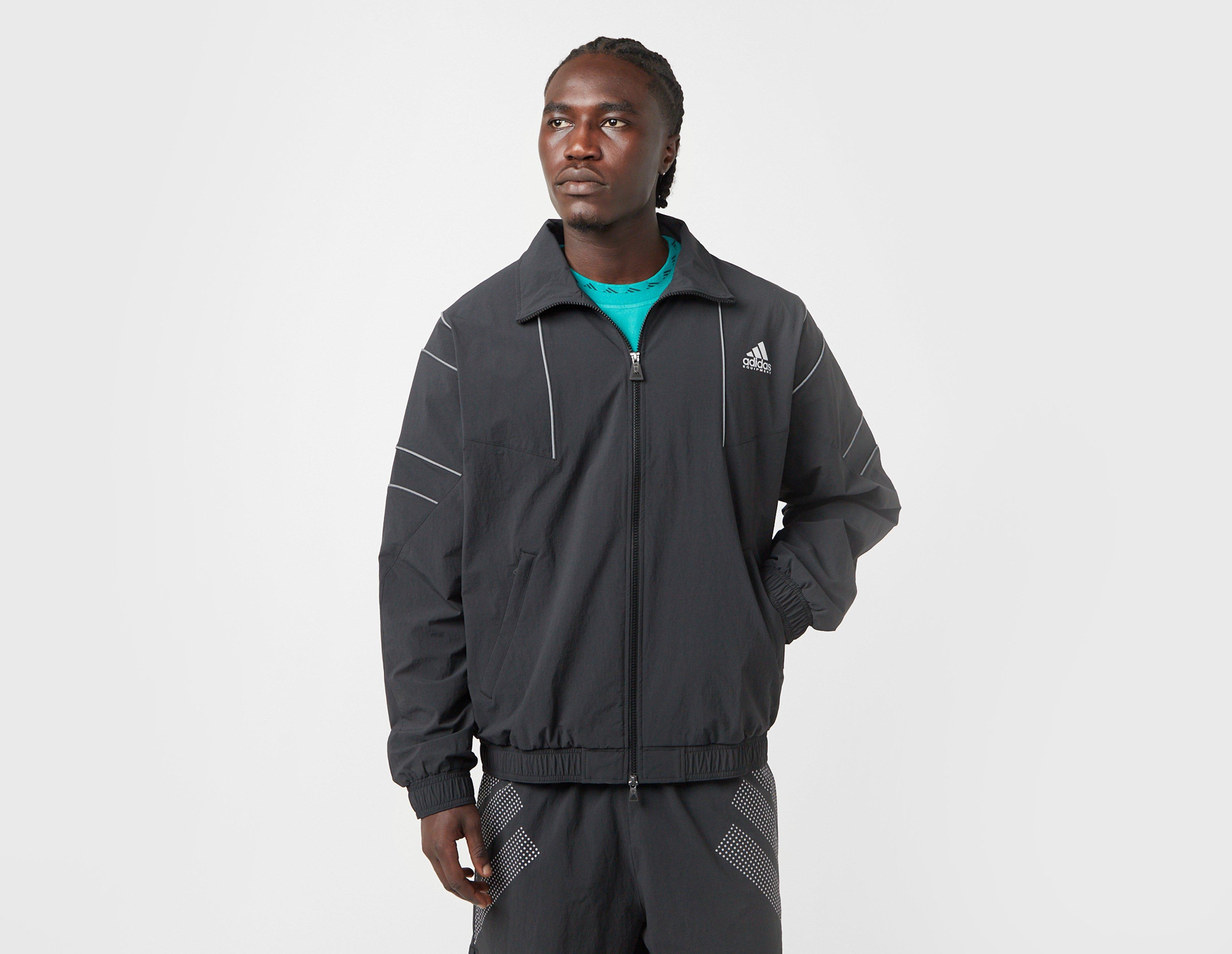 Adidas Originals Eqt Track Top Black in  Men's Size Large