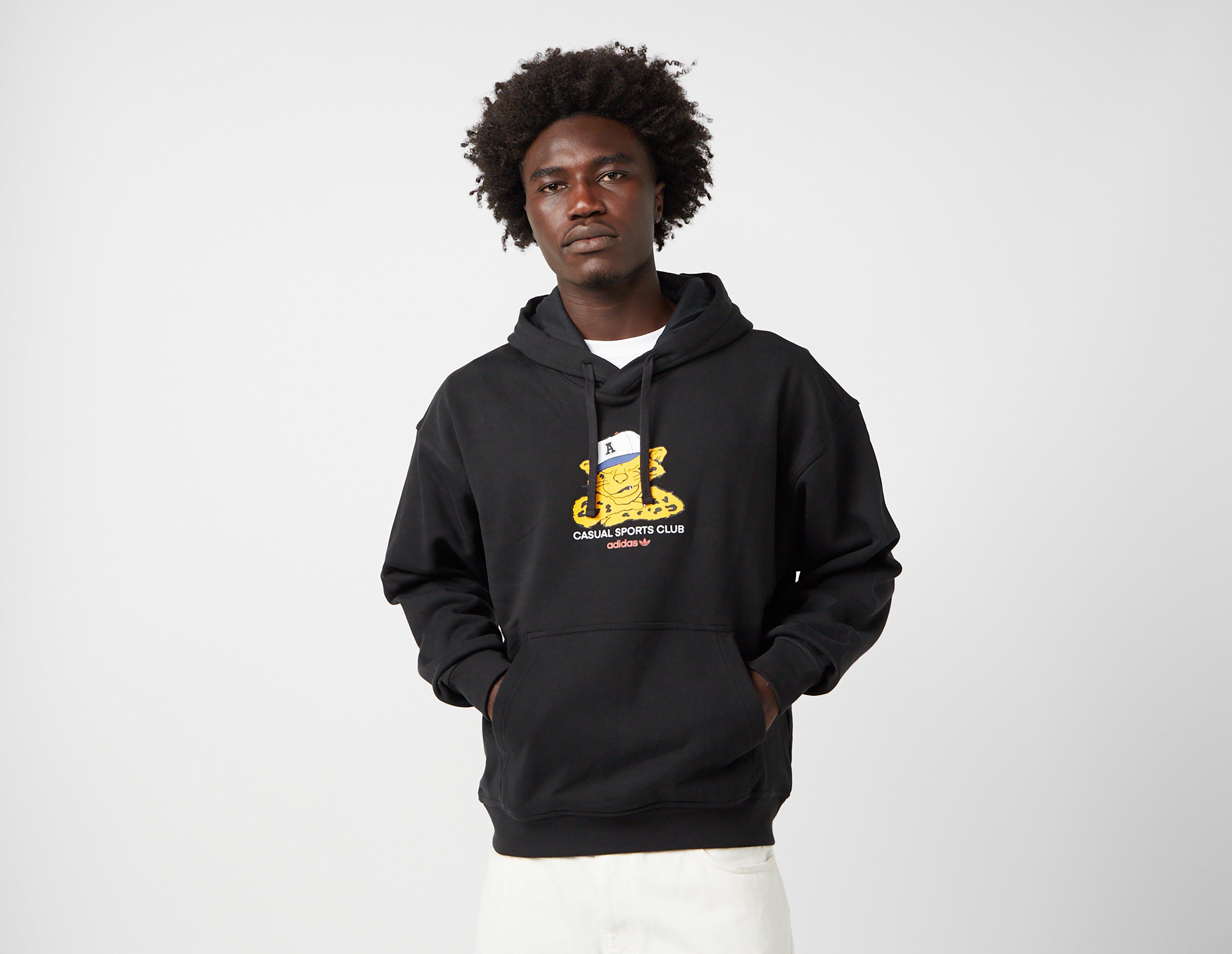 Adidas Originals Wabash Loose Hoodie Black in  Men's Size Medium