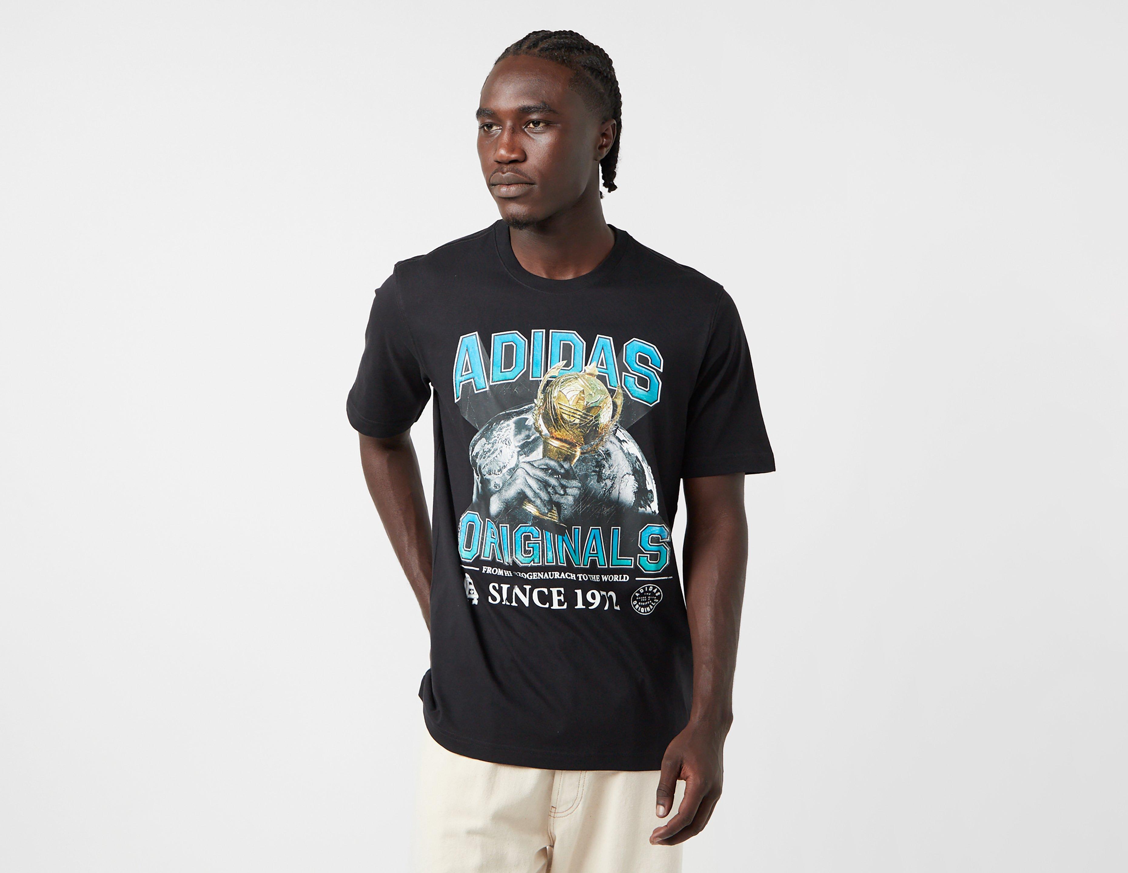 Adidas Originals Trefoil Series Regular T-Shirt Black in  Men's Size Small
