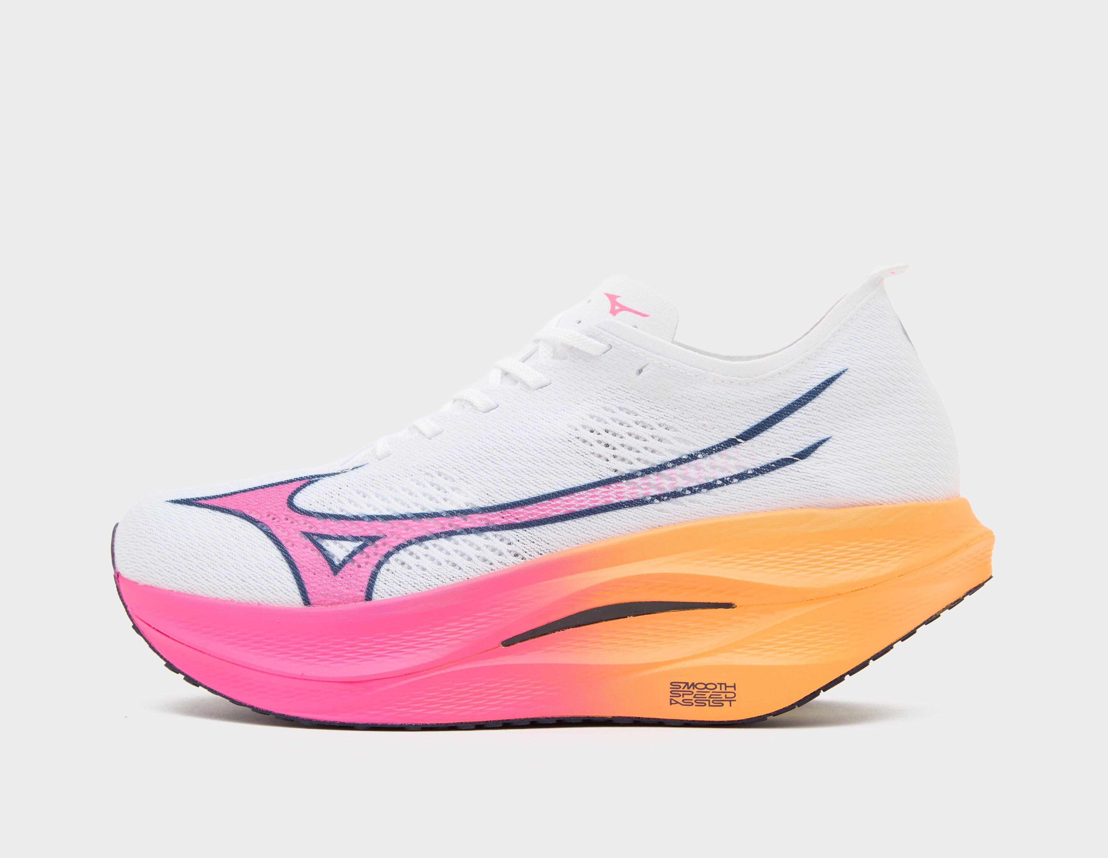 Mizuno Wave Rebellion Pro 3 White in  Men's Size 8