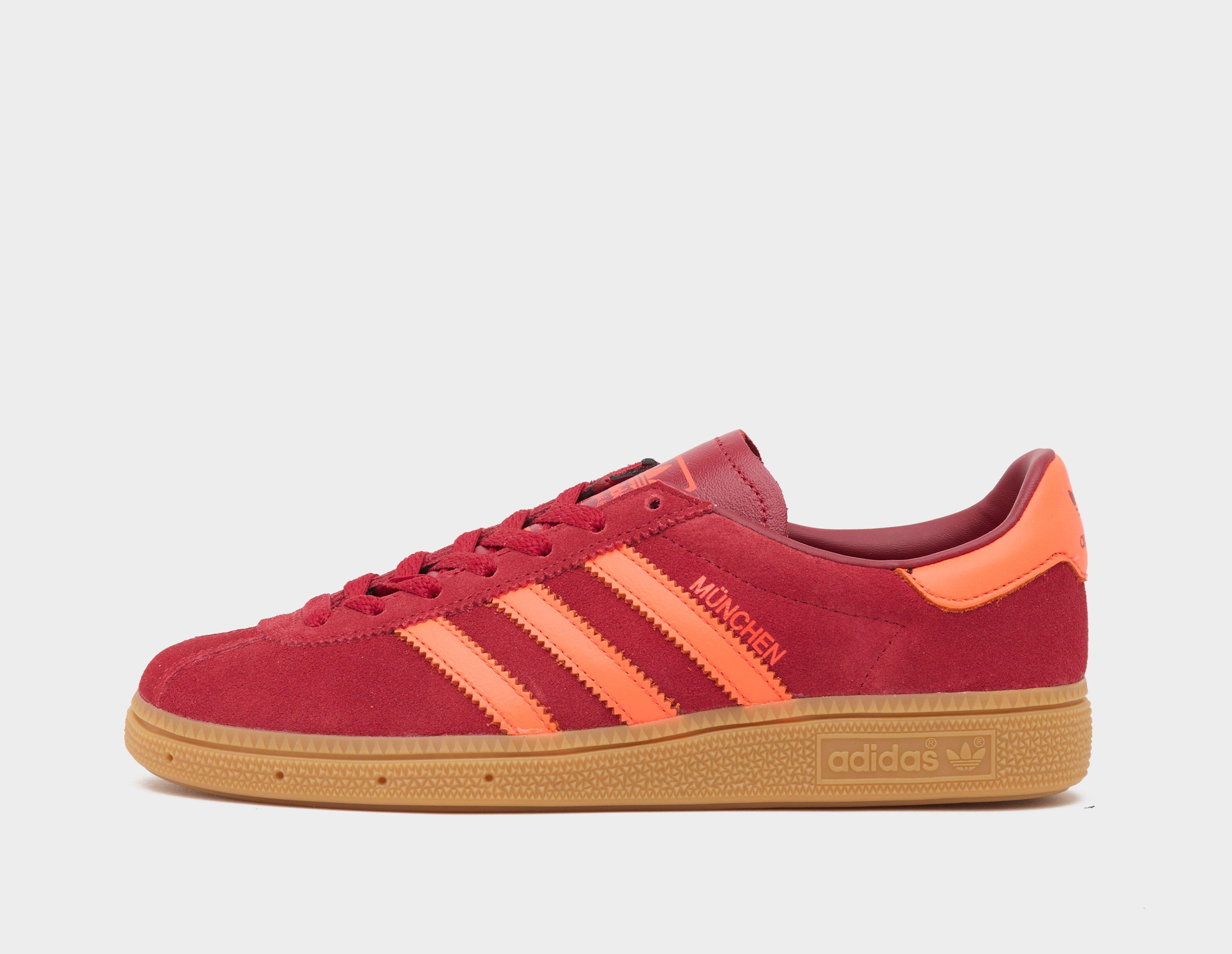 Adidas Originals Munchen Red in  Men's Size 7