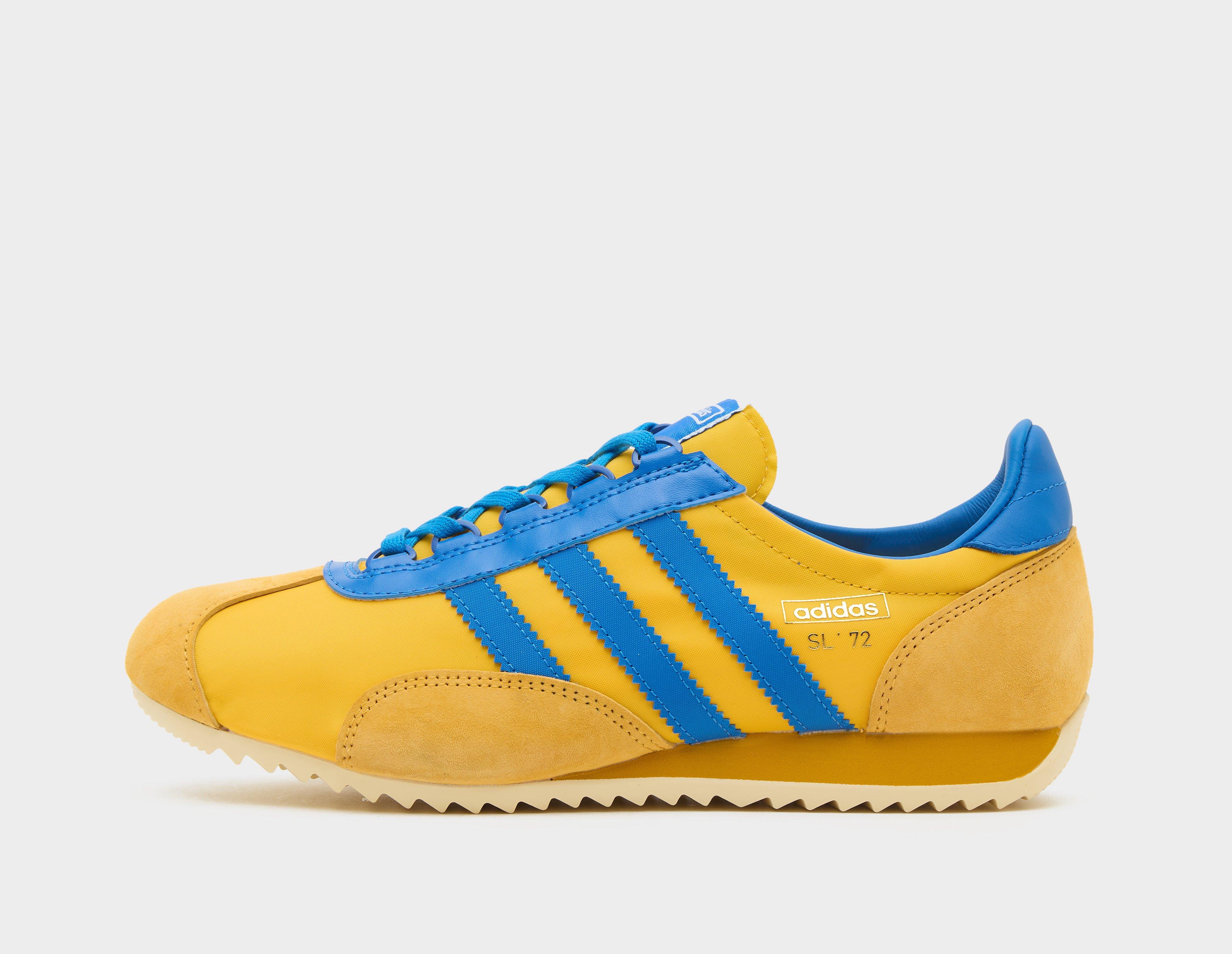 Adidas Originals Sl 72 Pt Yellow in  Men's Size 7.5