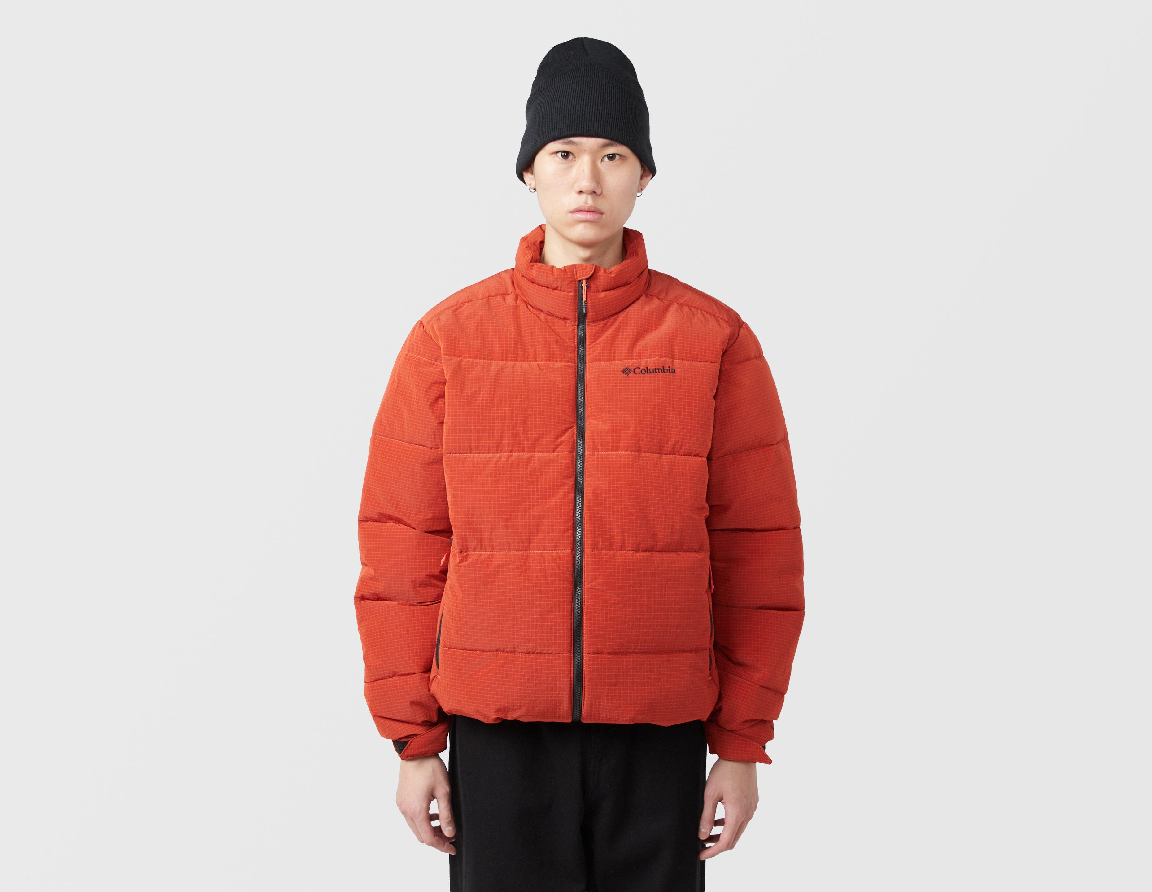 Columbia Pike Lake Novelty Puffer Jacket Orange in  Men's Size XL
