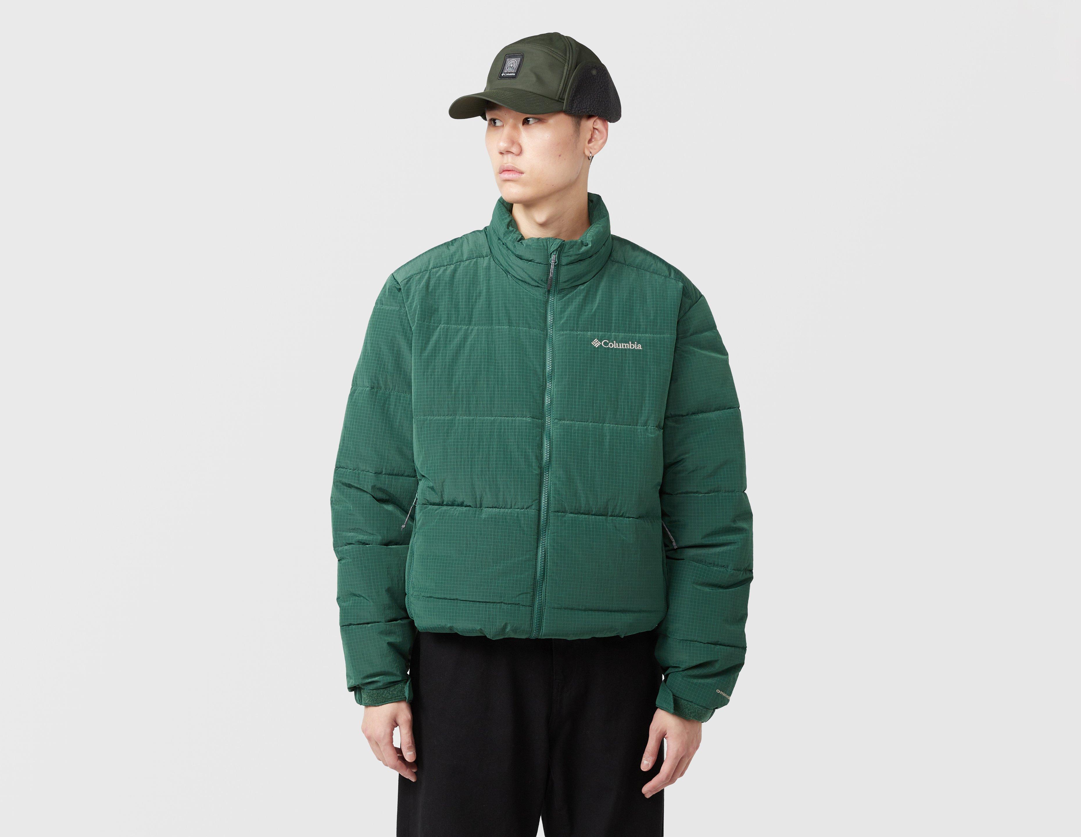Columbia Pike Lake Novelty Puffer Jacket Green in  Men's Size XL