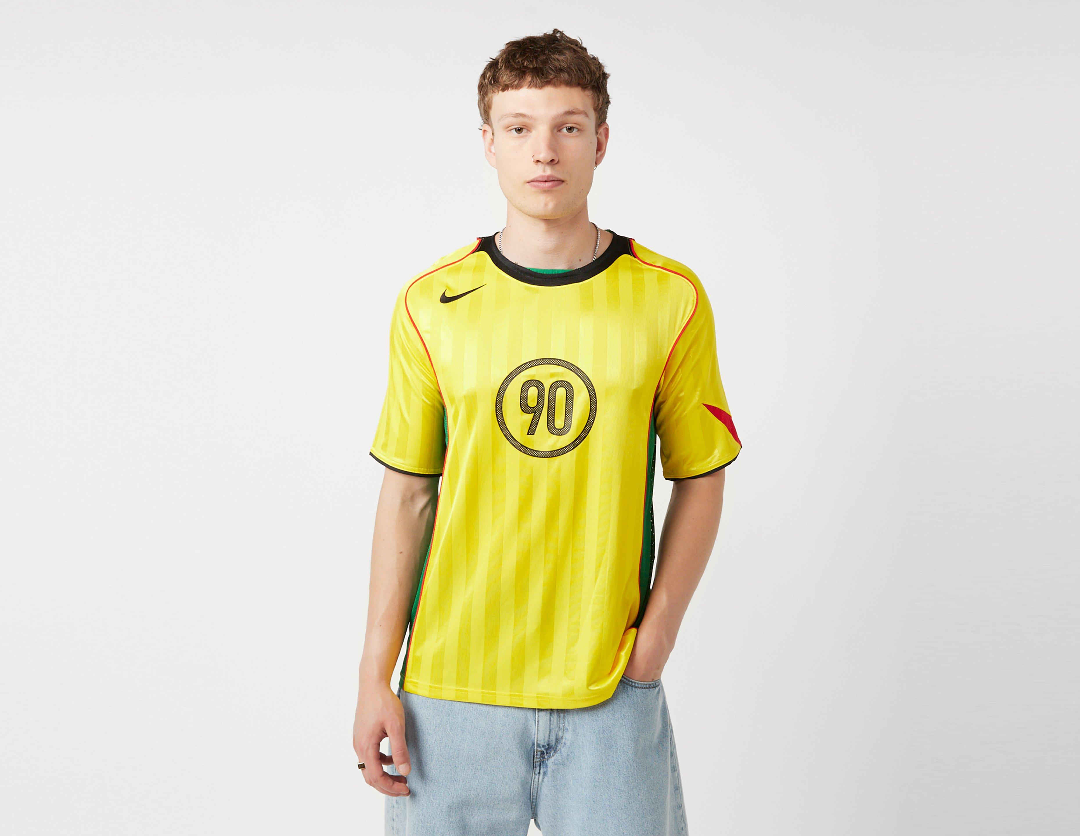 Nike Total 90 Dri-Fit Jersey Yellow in  Men's Size Small