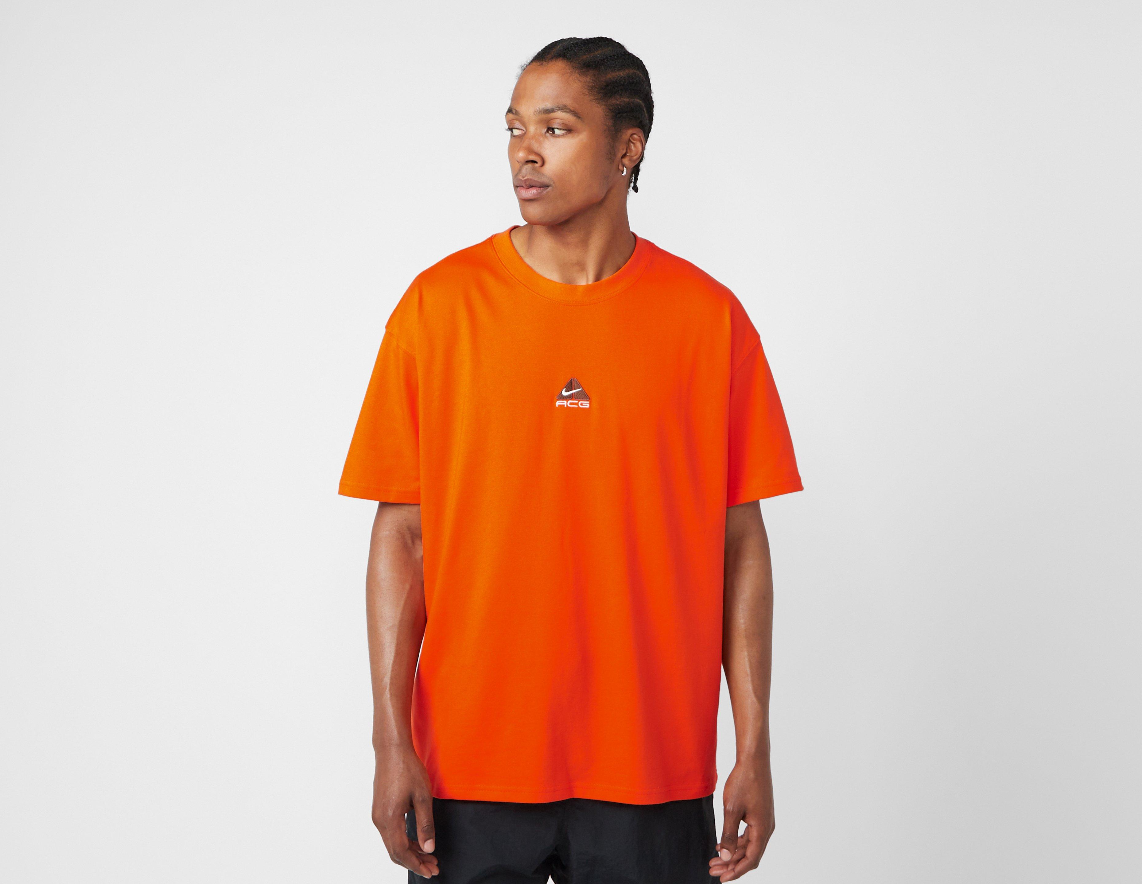 Nike Acg Lungs T-Shirt Orange in  Men's Size Small