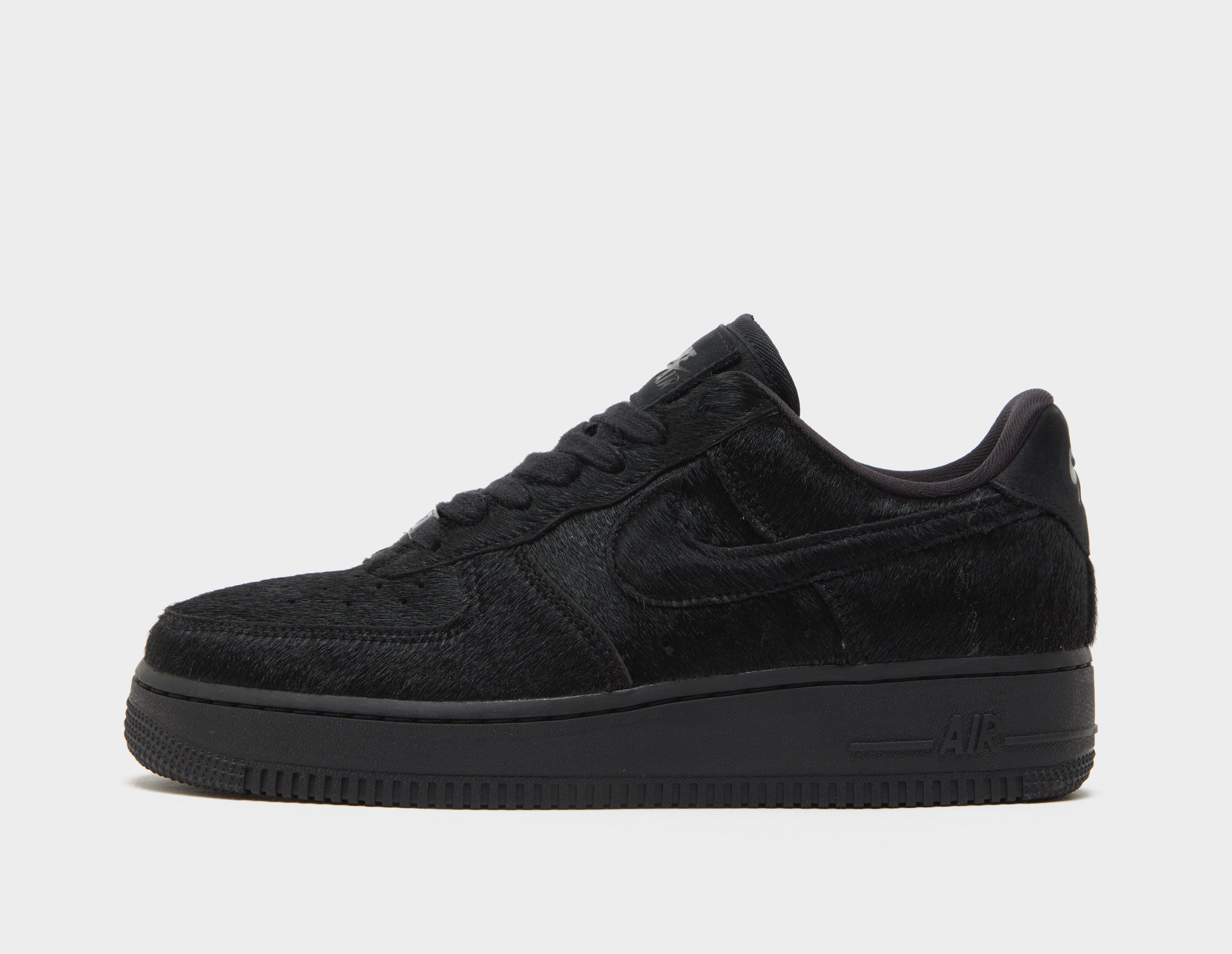 Nike  Air Force 1 Low Pony Hair Black in  Women's Size 4.5
