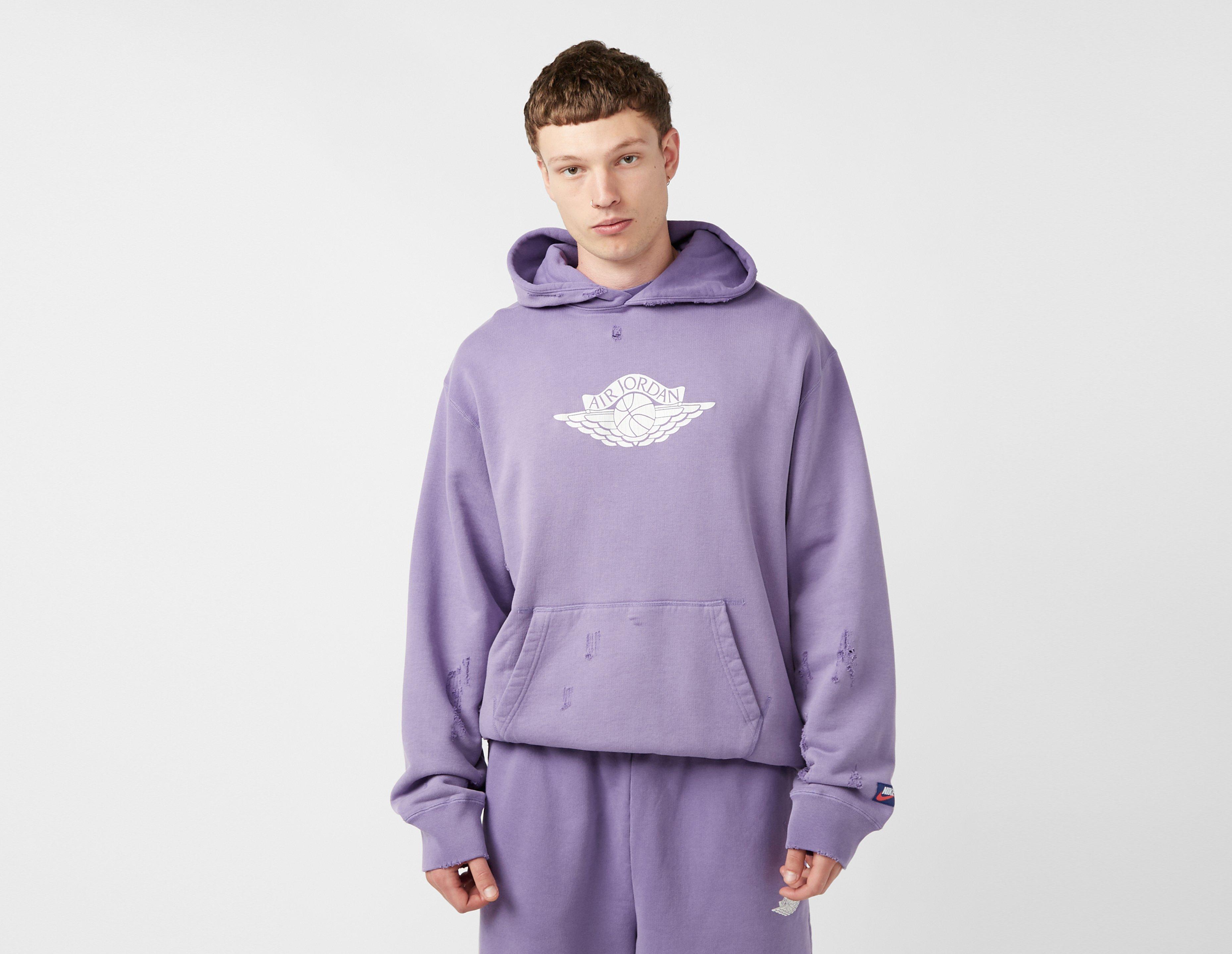 Jordan Rare Air Hoodie Purple in  Men's Size Medium
