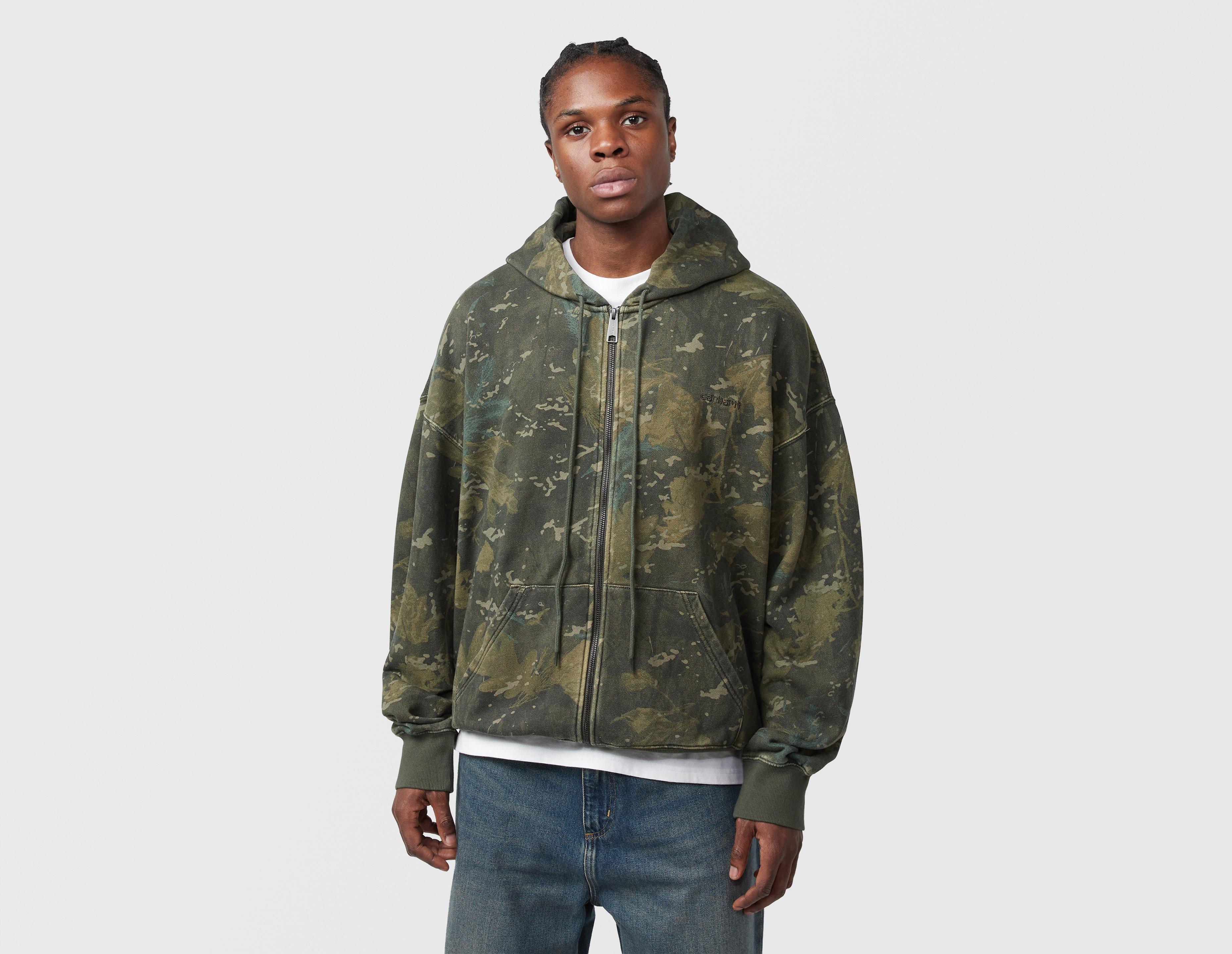 Carhartt Wip Benton Zip Hoodie Green in  Men's Size XL