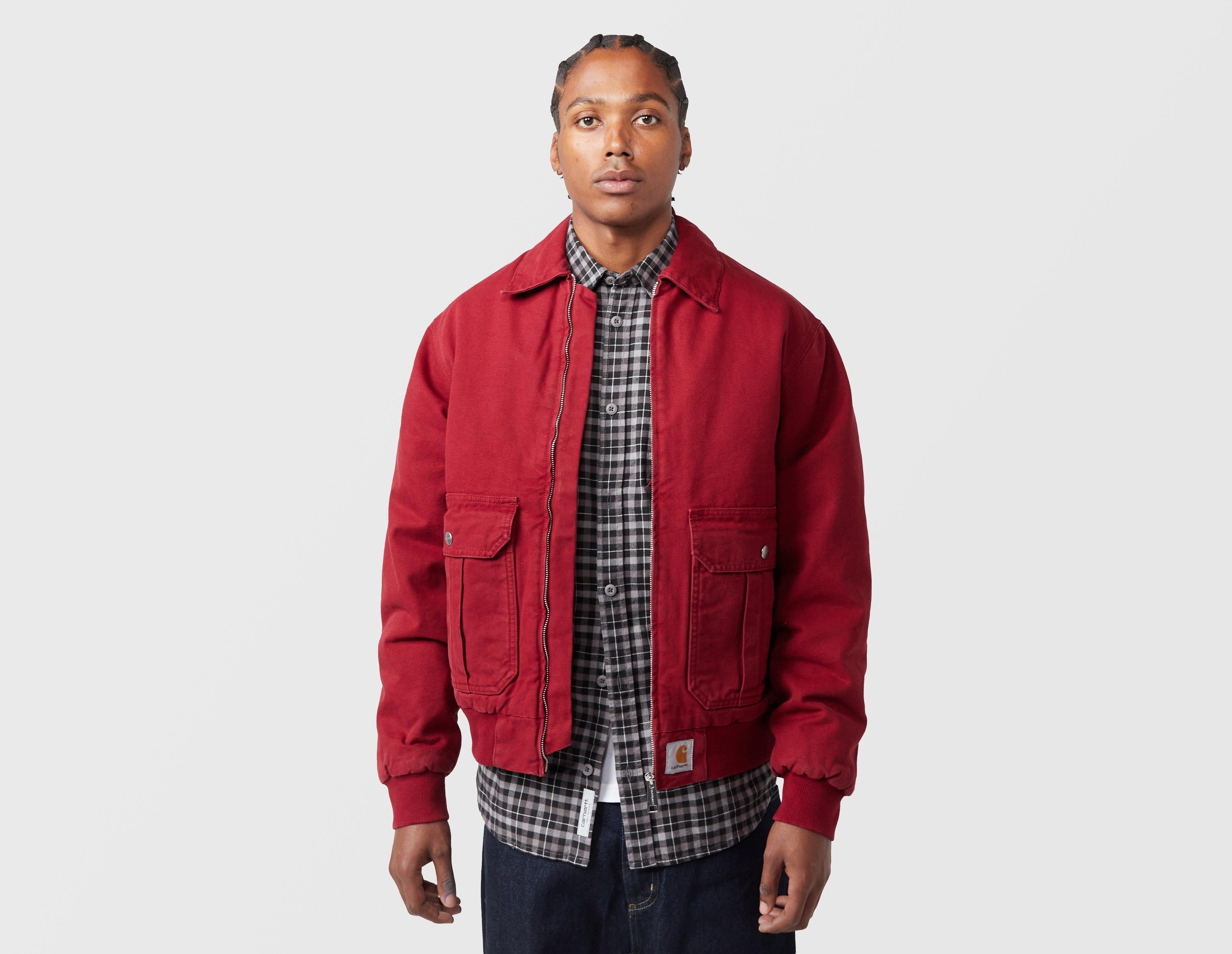 Carhartt Wip Stanton Jacket Red in  Men's Size Small