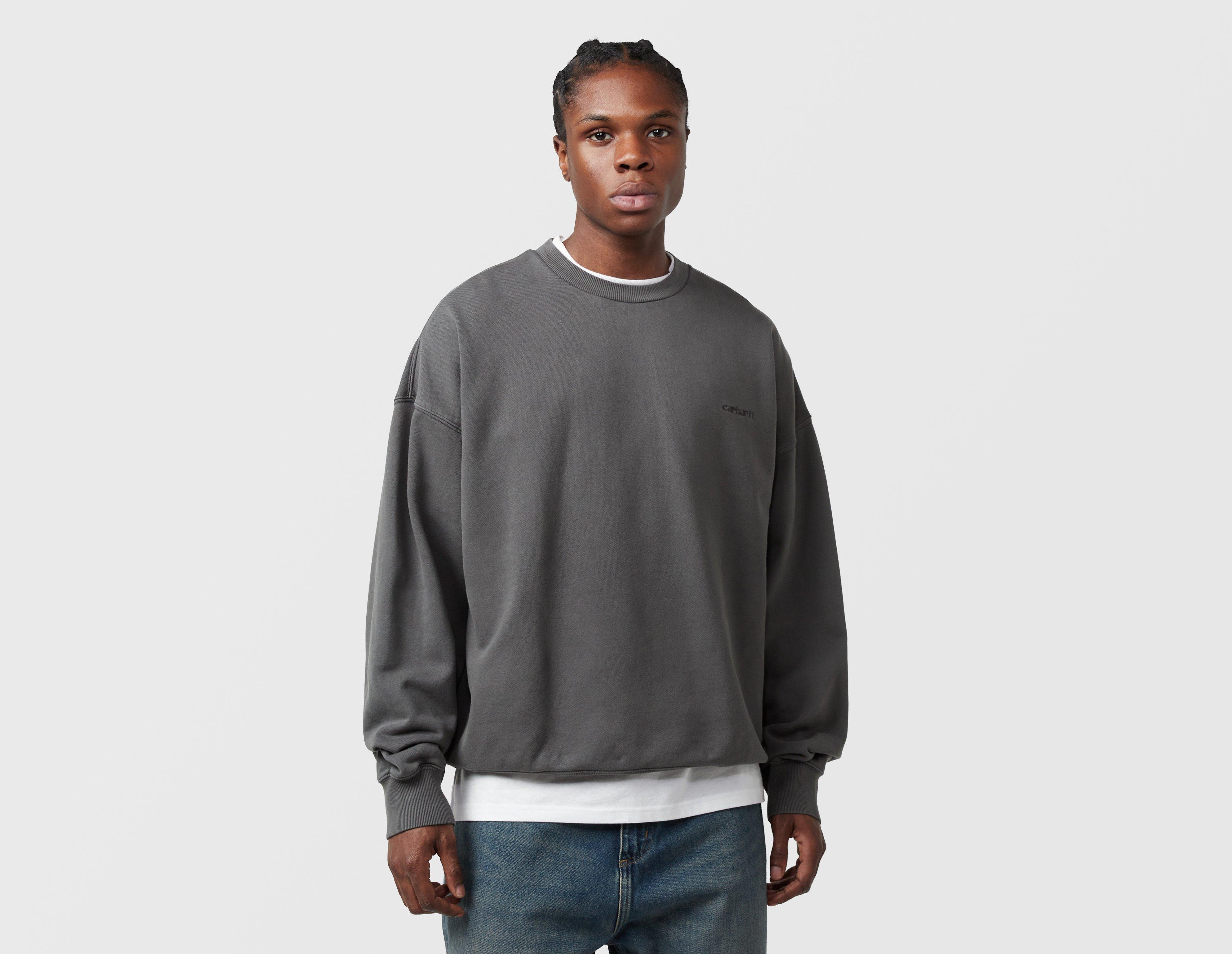 Carhartt Wip Benton Sweatshirt Grey in  Men's Size XL