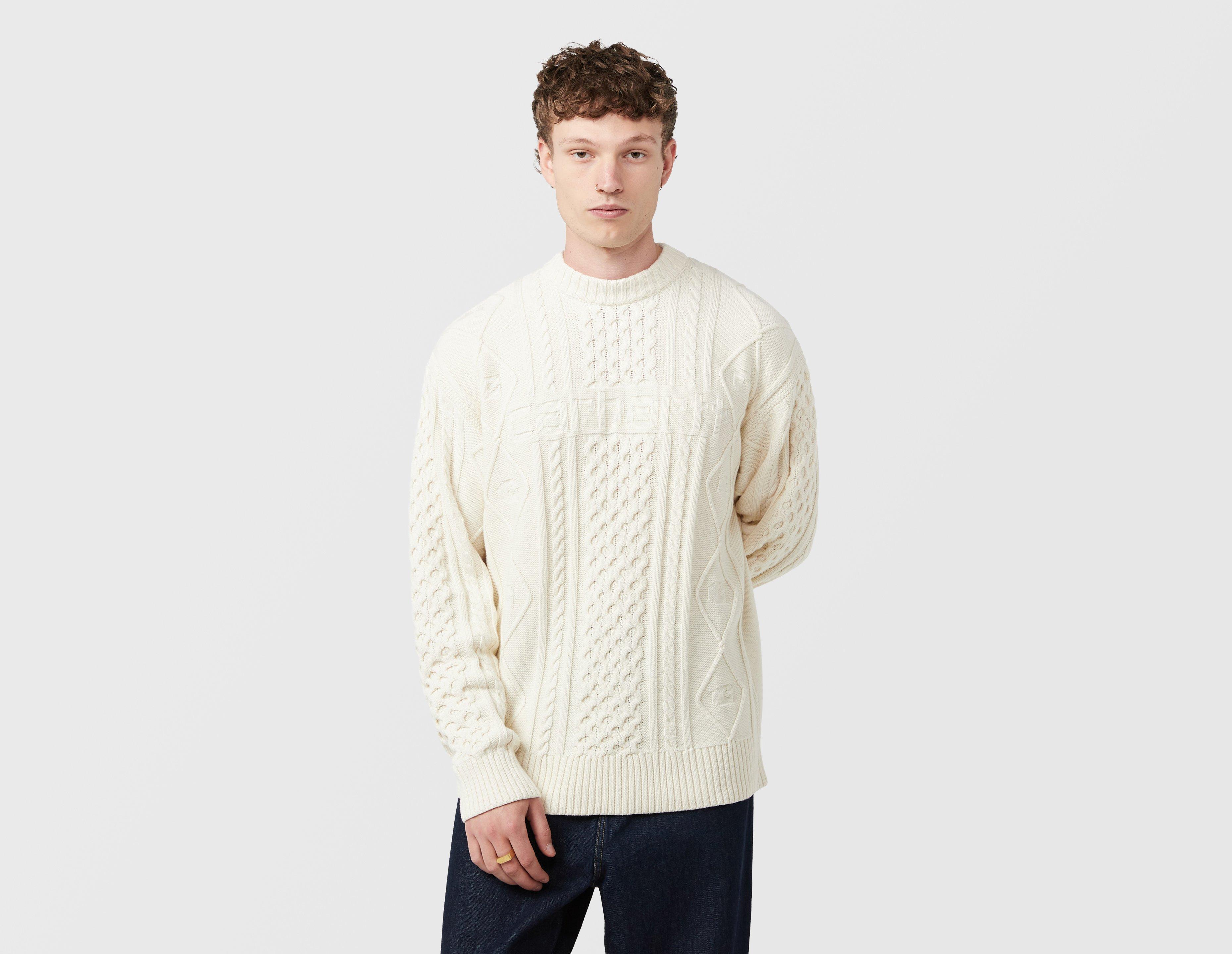 Carhartt Wip Shawn Sweater White in  Men's Size Large